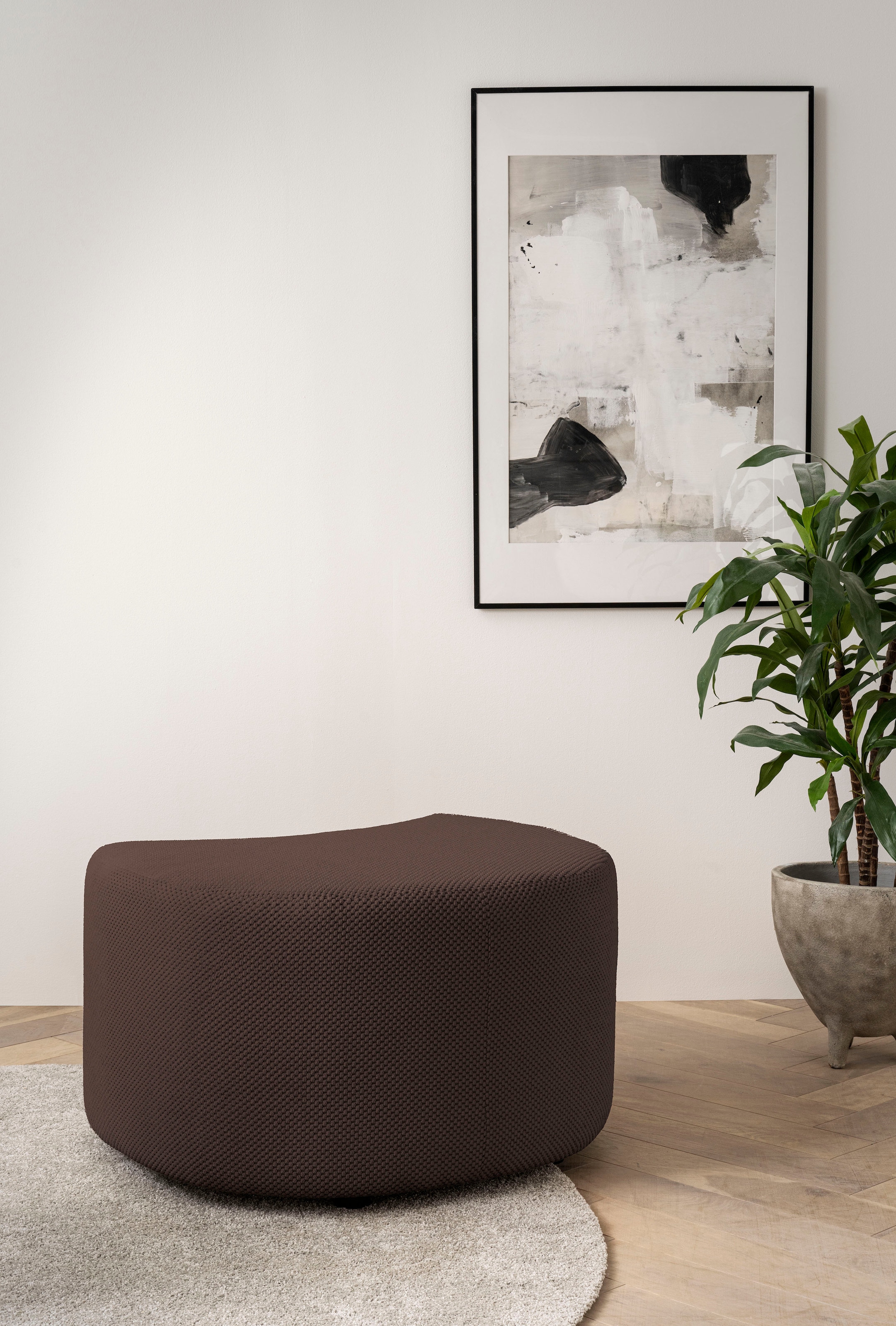 Home affaire Hocker "MAISIE, passende Ergänzung zum Big-Drehsessel" MAISIE, günstig online kaufen