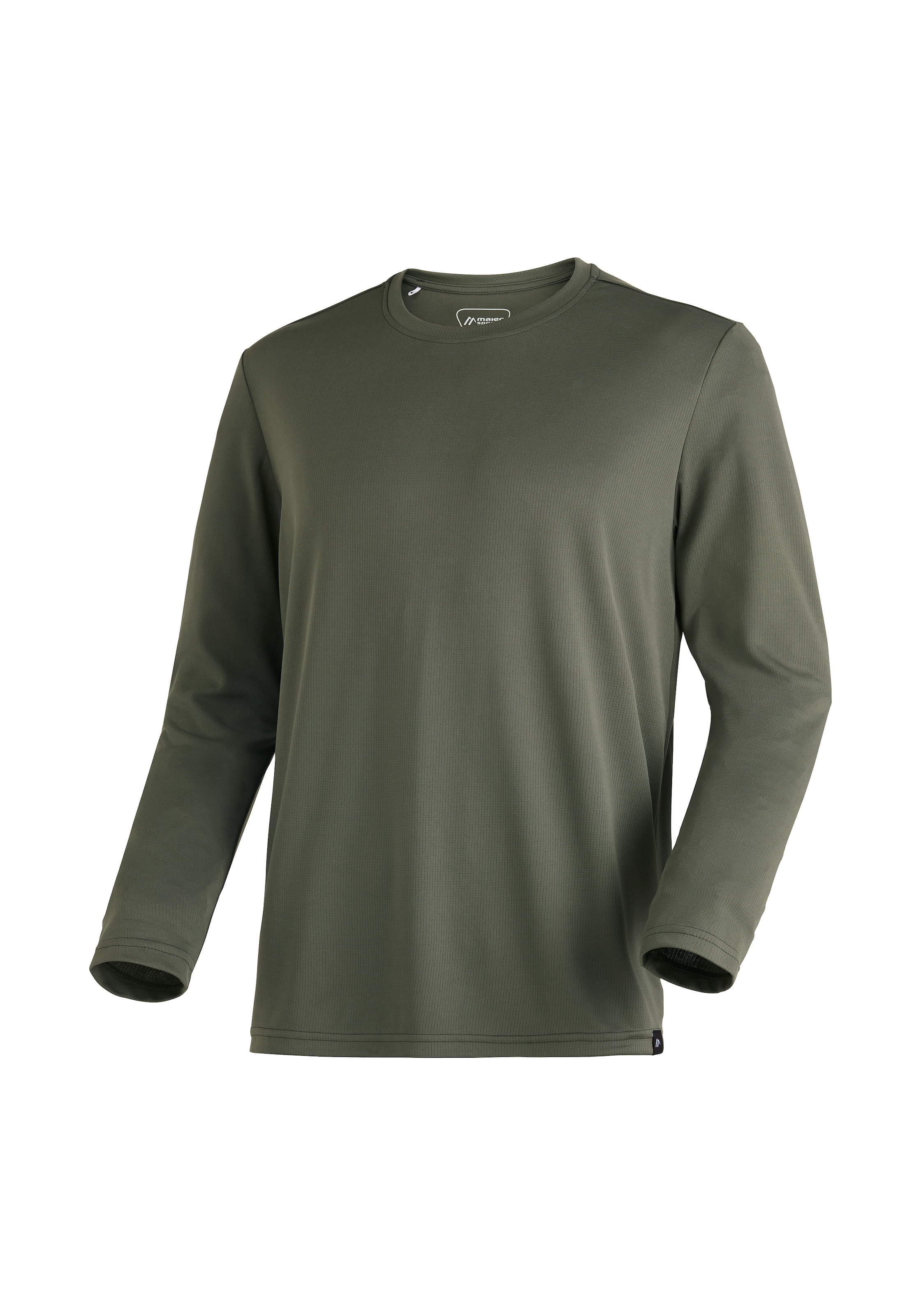 Maier Sports Langarmshirt "MS FAV Long Tee M" atmungsaktives Herren Shirt l günstig online kaufen