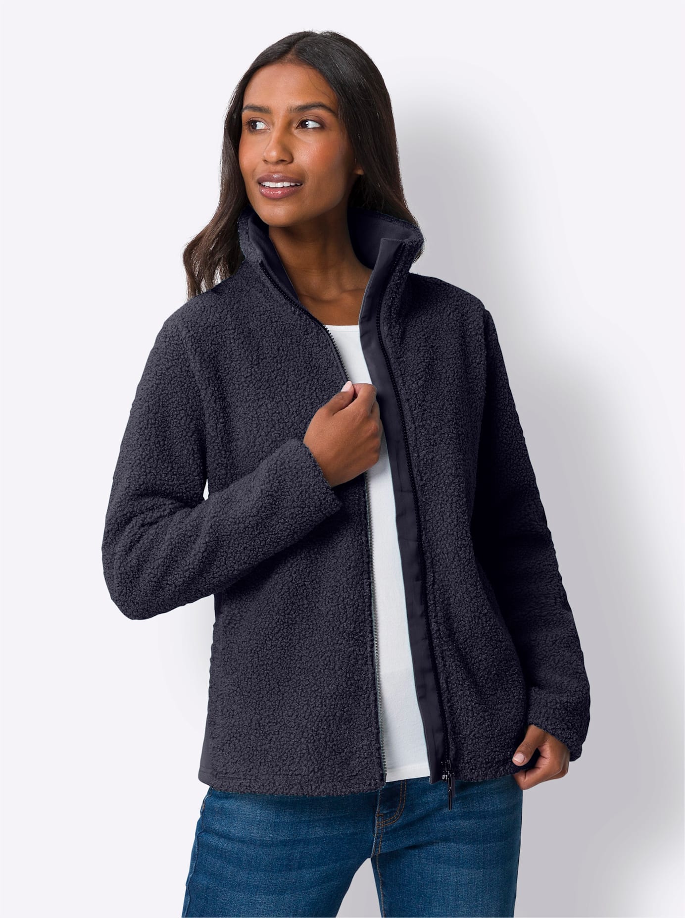 heine Langjacke, ohne Kapuze