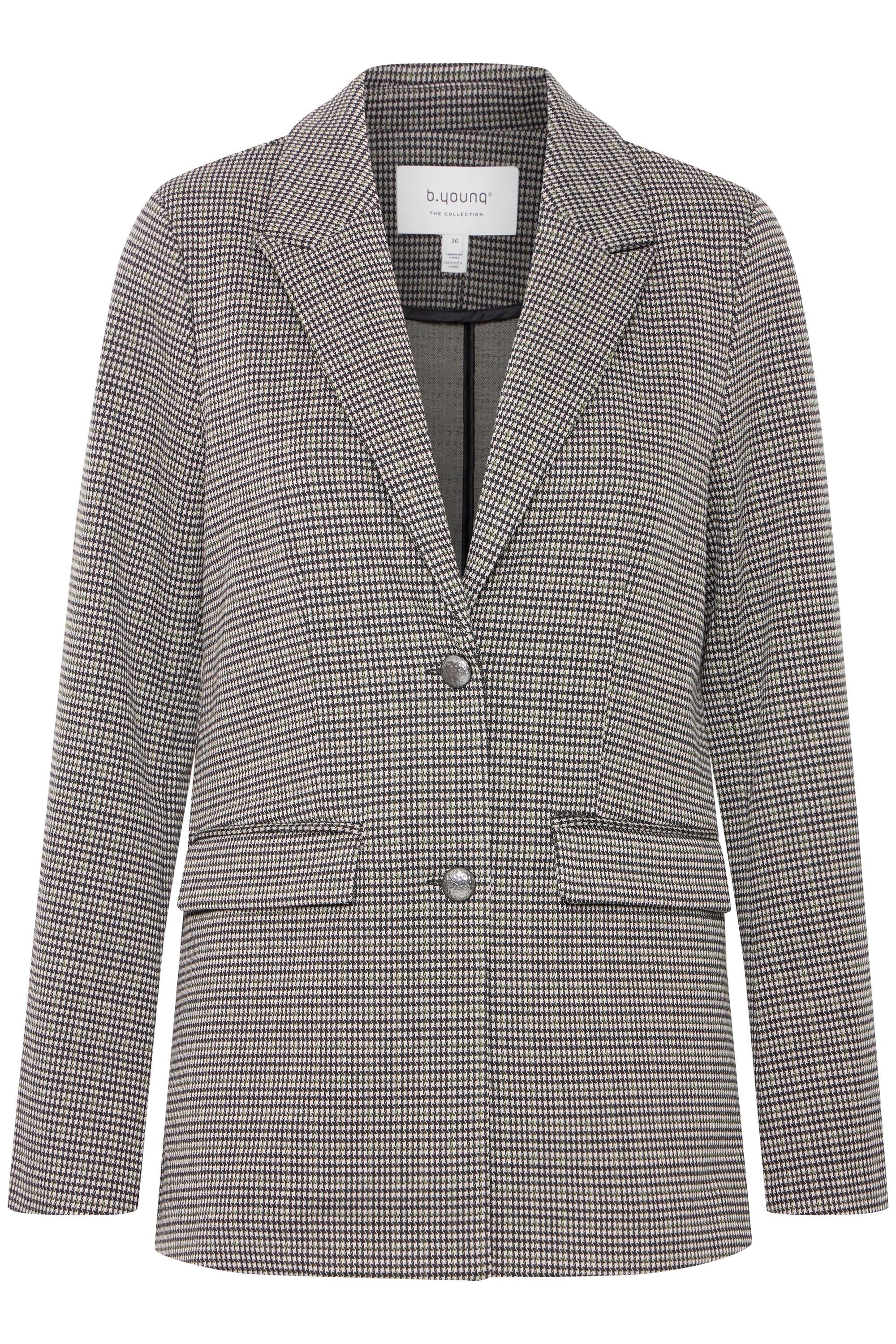 b.young Kurzblazer "Kurzblazer BYROWAN STRIPE BLAZER -"