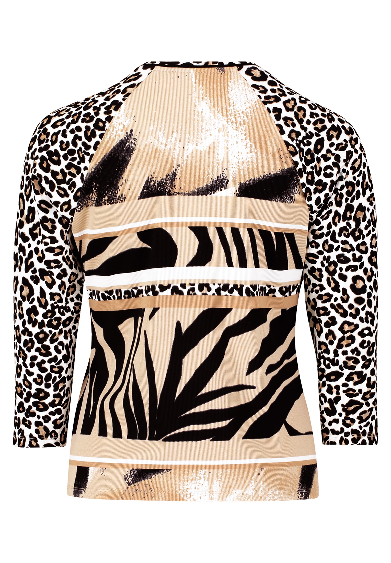 Betty Barclay Shirtjacke »Betty Barclay Shirtjacke mit Rippenstruktur«, (1 tlg.), Druck
