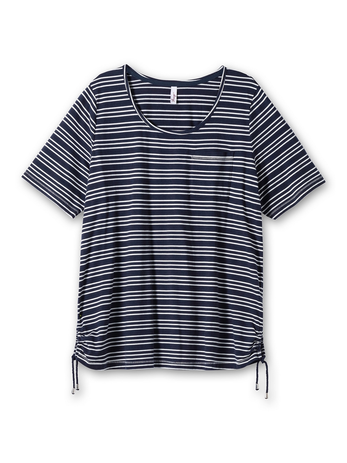 | Sheego mit T-Shirt in Tunnelzug Seitennaht Größen«, der BAUR »Große bestellen