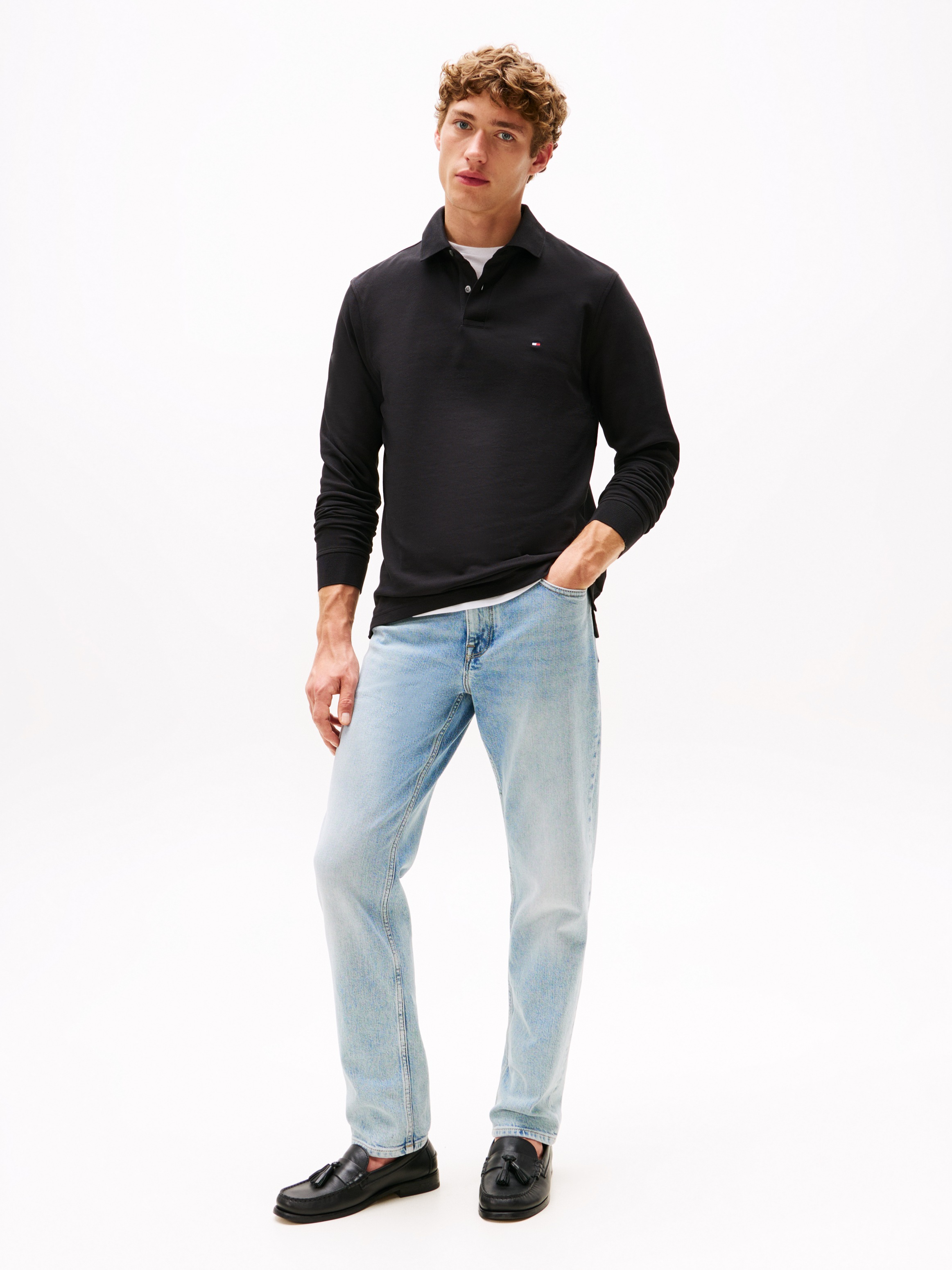 Tommy Hilfiger Langarm-Poloshirt »1985 REGULAR LS POLO«
