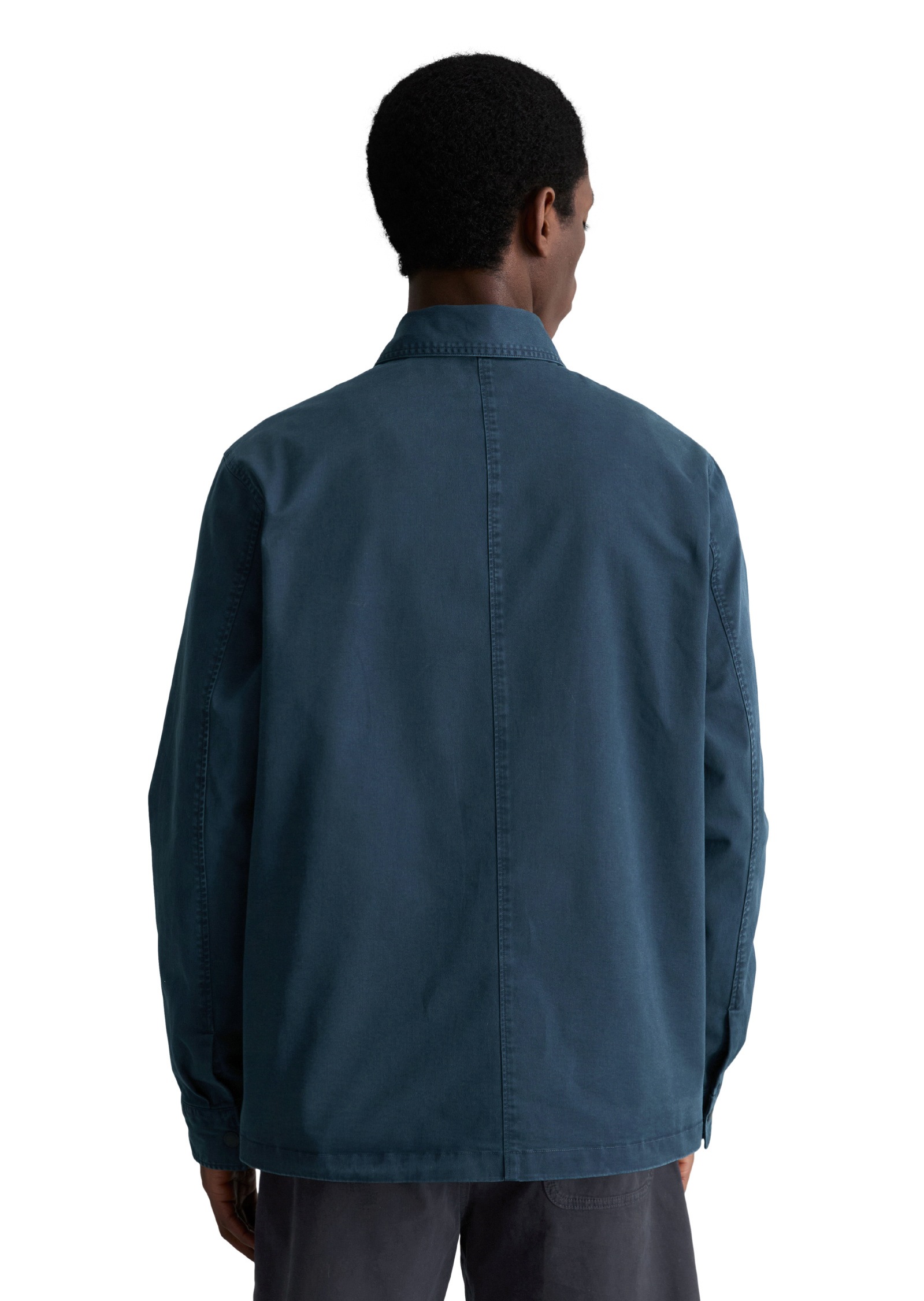 Thumbnail - Marc OPolo DENIM Kurzjacke "aus robustem Bio-Baumwoll-Mix" ohne Kapuze