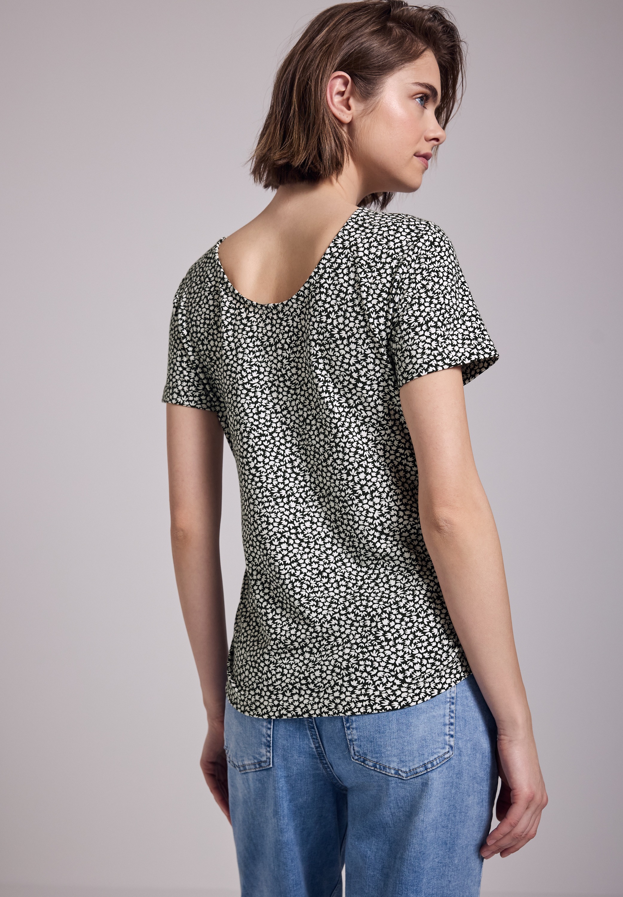 STREET ONE STUDIO T-Shirt, mit grafischem Muster