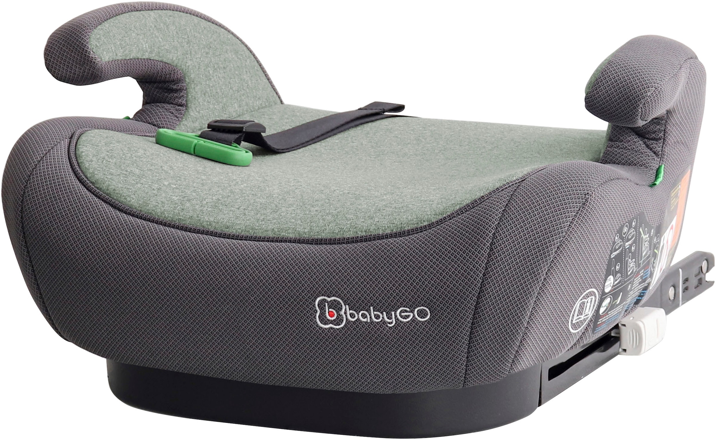 BabyGo Kindersitzerhöhung »Bursa IV Isofix 126-150 cm«, vorwärts gerichtet