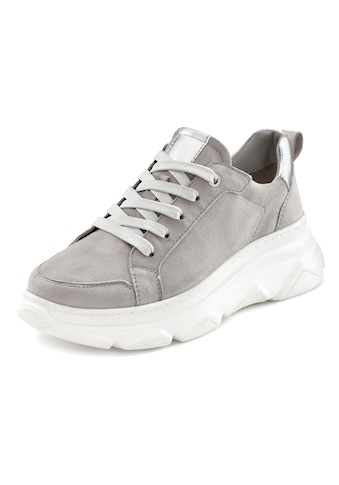 LASCANA Sneaker iš Leder su Chunky Außensohle