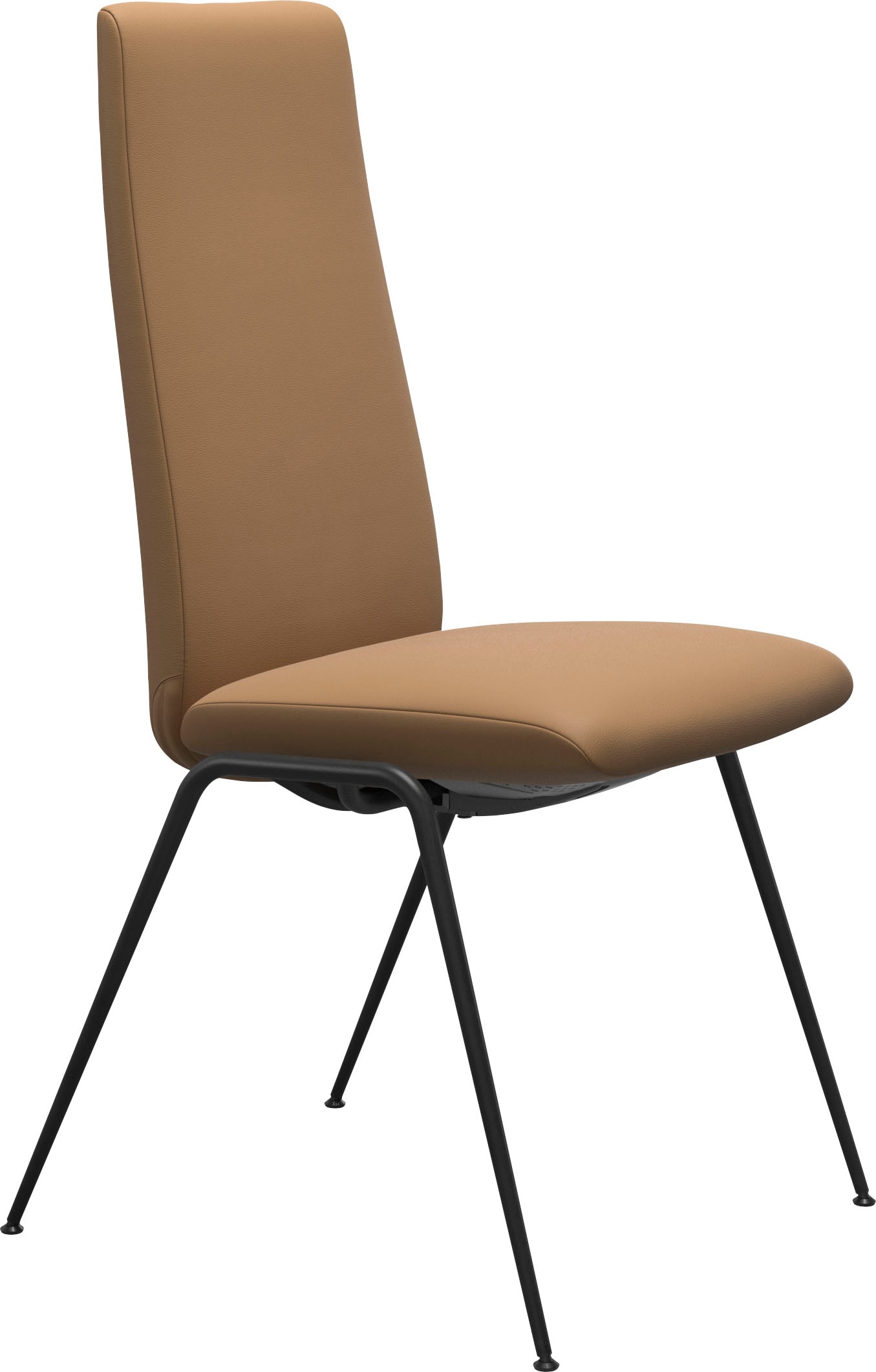 Stressless® Polsterstuhl »Laurel«, Leder PALOMA, High Back, Größe M, mit Beinen aus Stahl in Schwarz matt