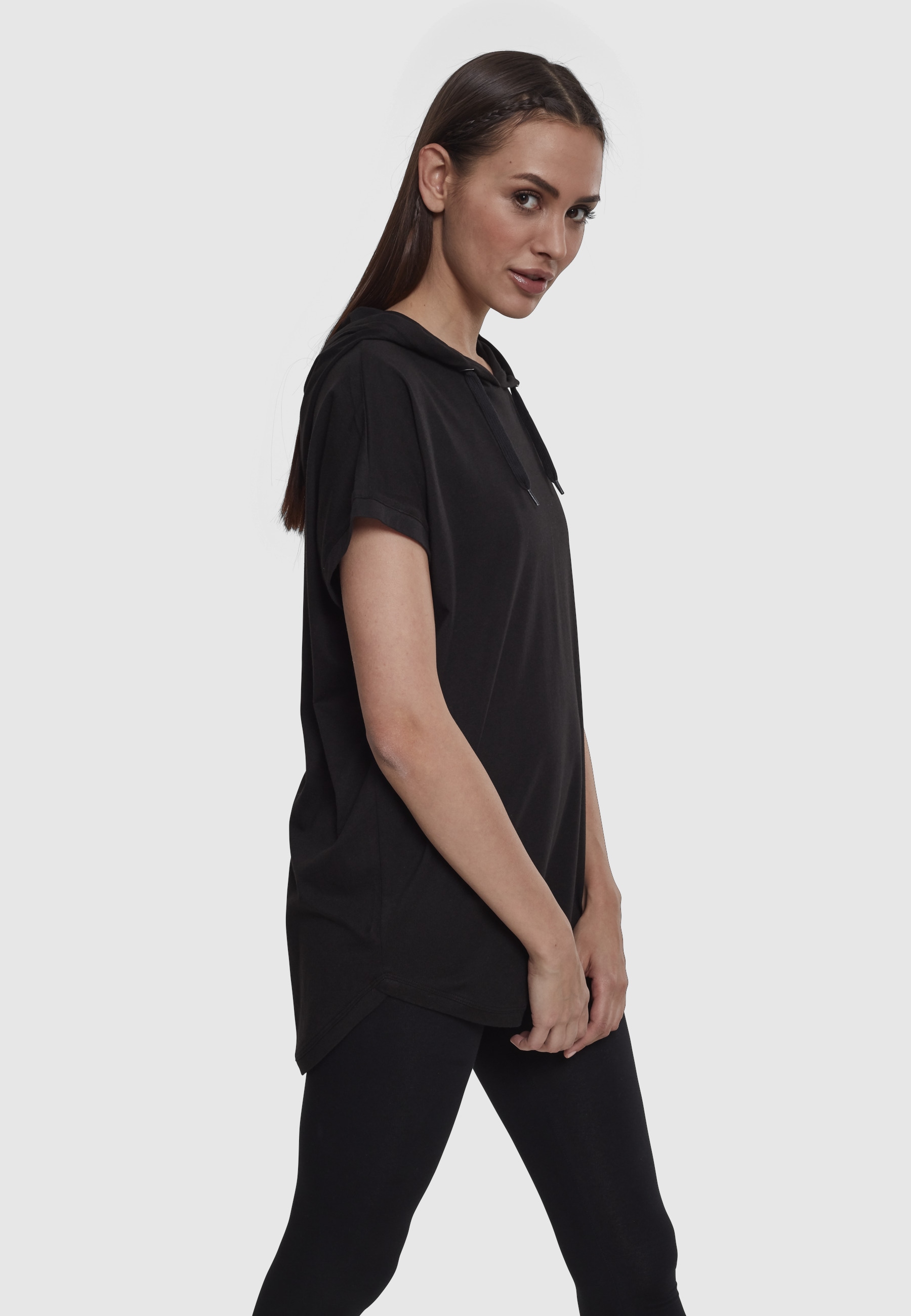 URBAN CLASSICS Hoodie »Urban Classics Damen Ladies Sleeveless Jersey Hoody«, 1 Stk.
