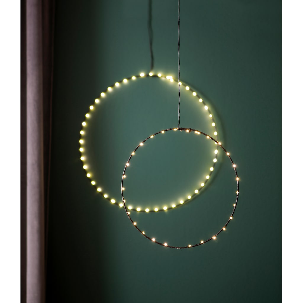 AM Design LED Dekolicht »Kreis«, Weihnachtsdeko aussen