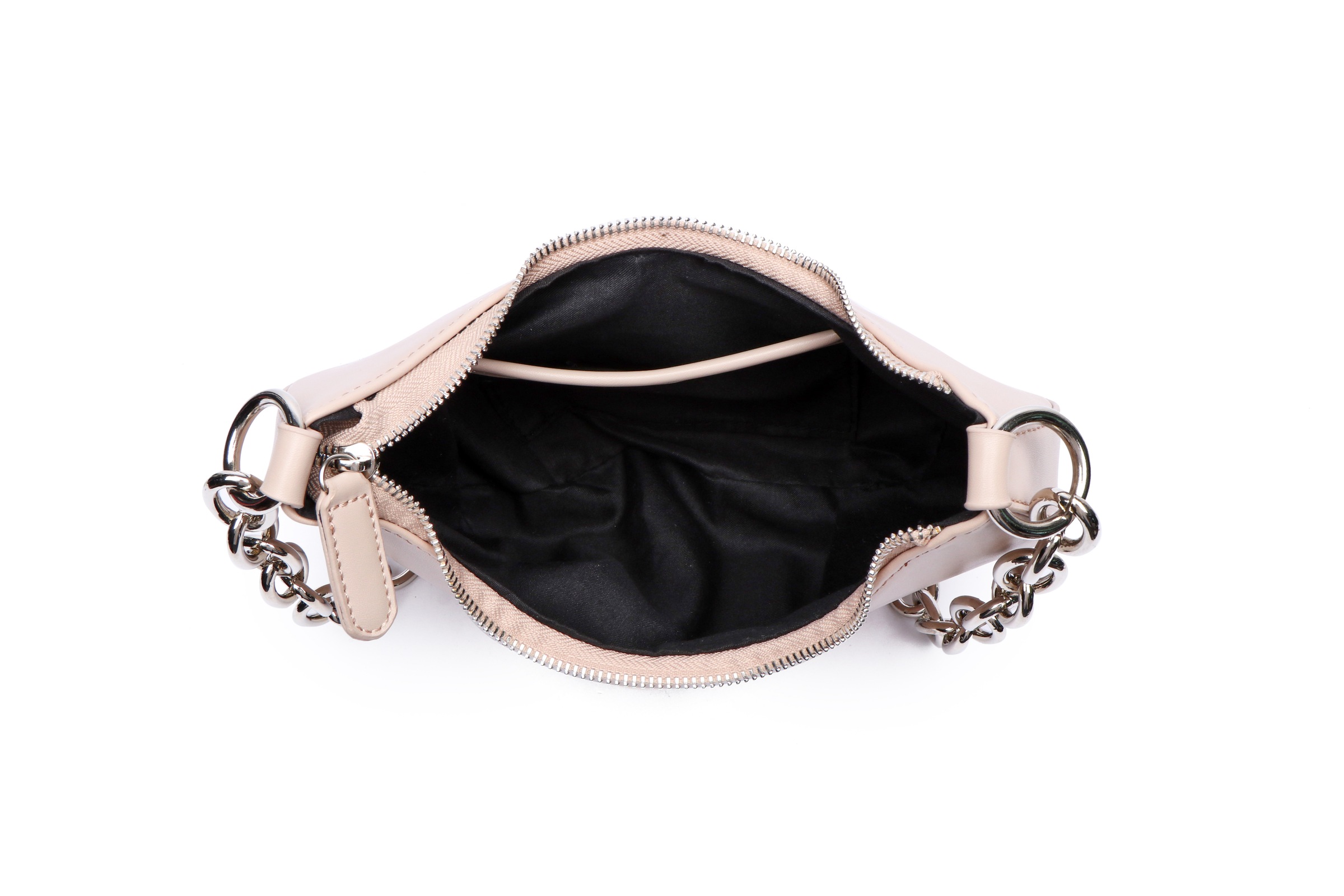 COLLEZIONE ALESSANDRO Schultertasche »Kasumi« mit kleinen Falten und grober Schulterkette