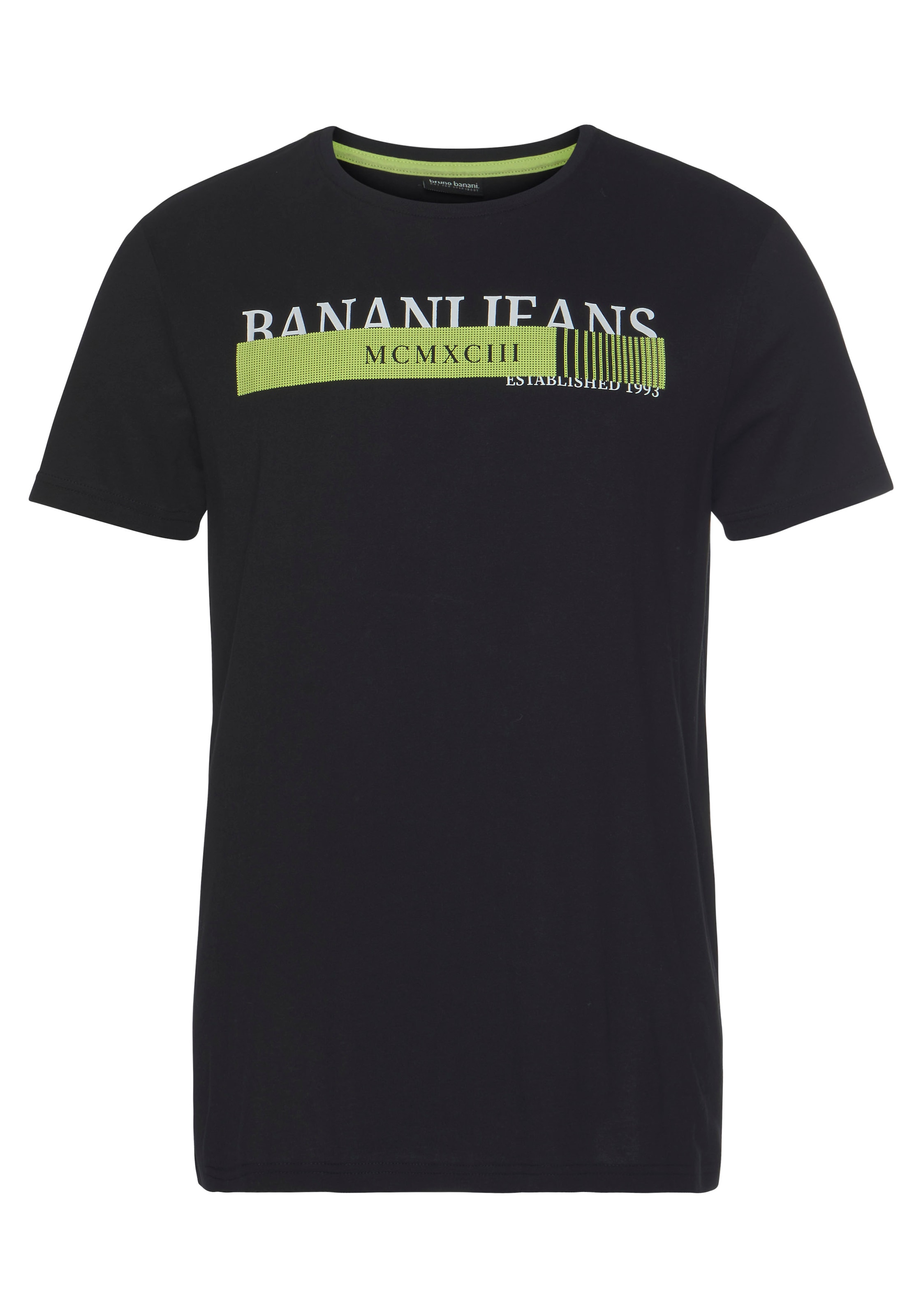 Bruno Banani T-Shirt, BAUR | mit neonfarbenen ▷ für Print