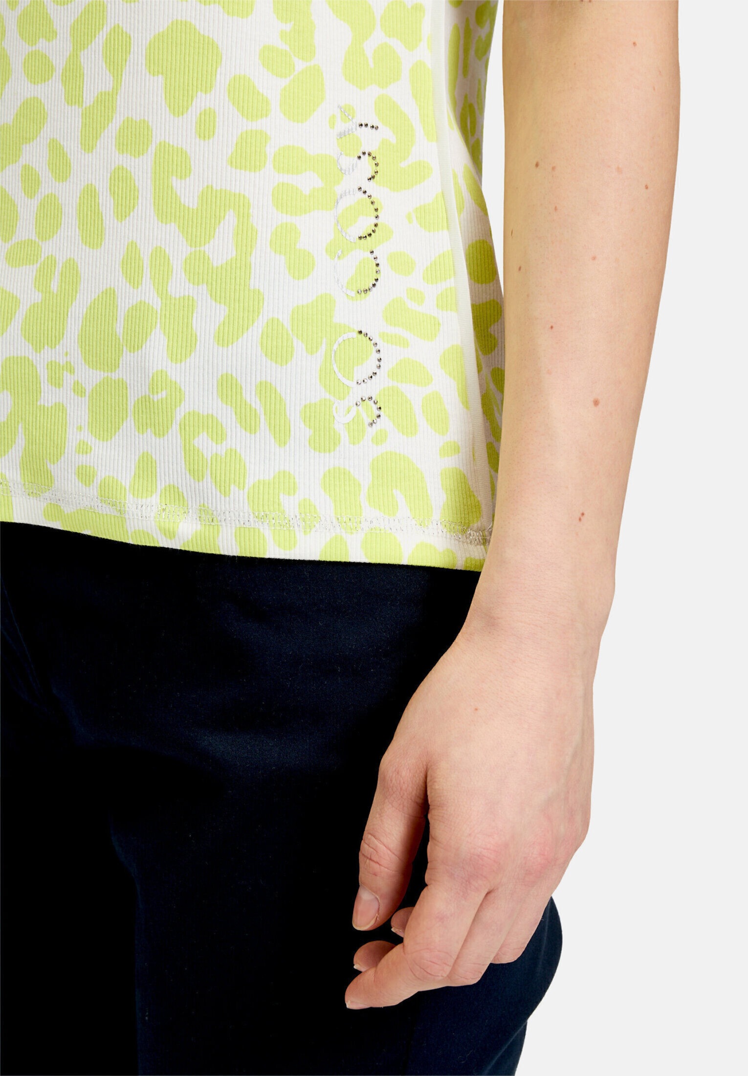 Betty Barclay Kurzarmshirt »Damen mit Rippenstruktur« 1 Stk. Flatlock