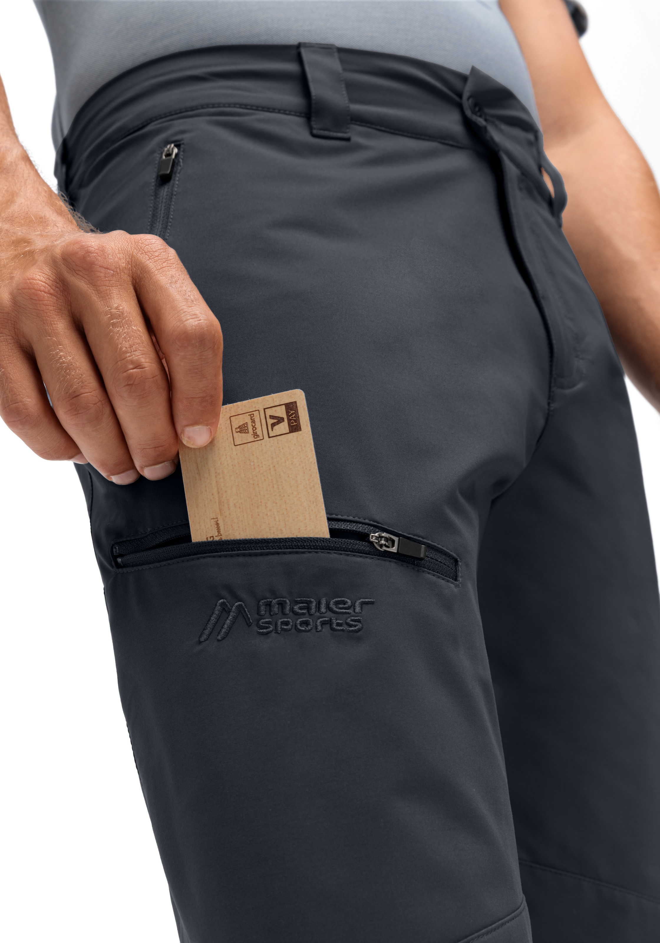 Maier Sports Outdoorhose »Nil LP«  Herren Wanderhose, atmungsaktive Funktionshose, Regular Fit