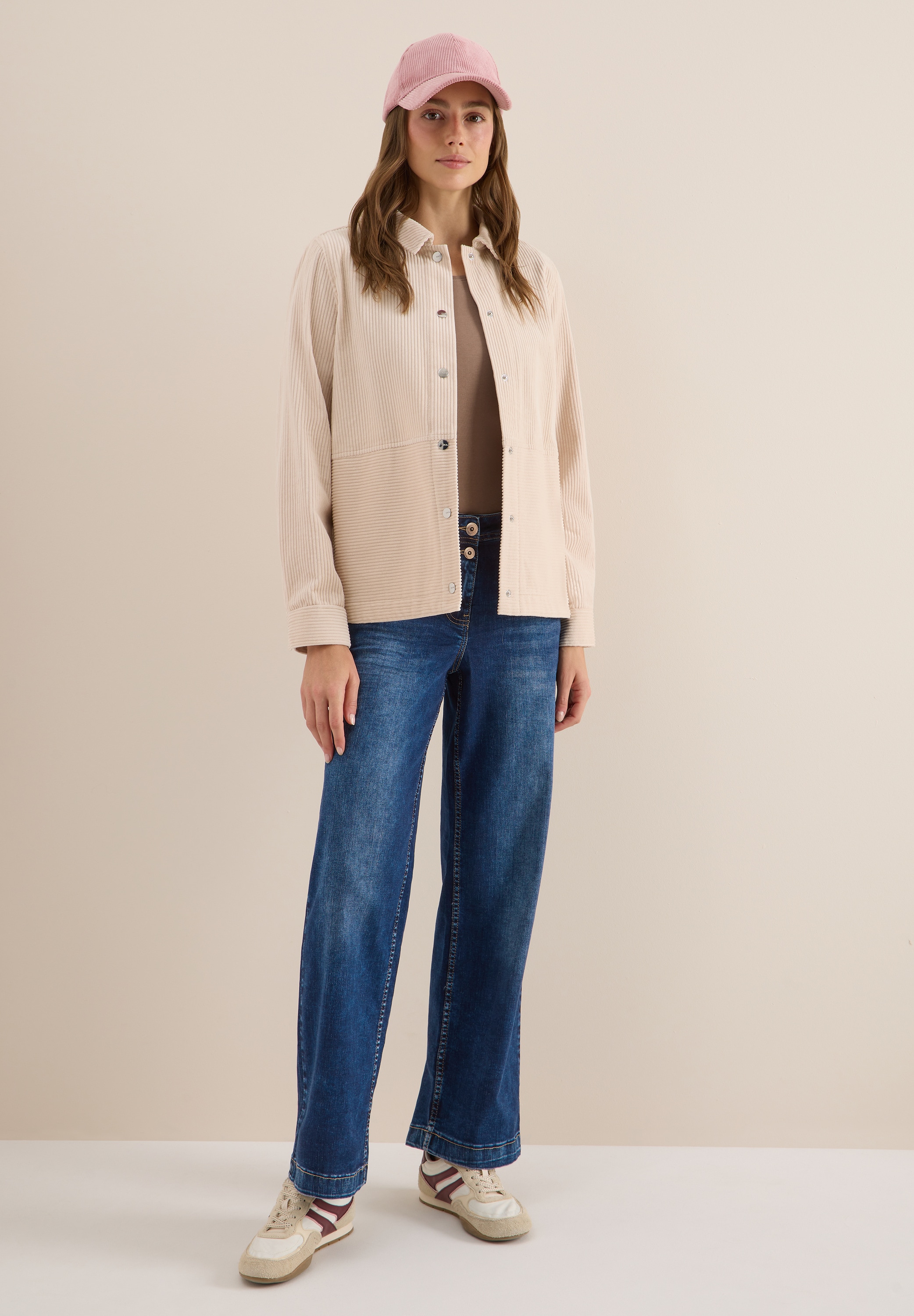 Cecil Weite Jeans, mit Wide Legs