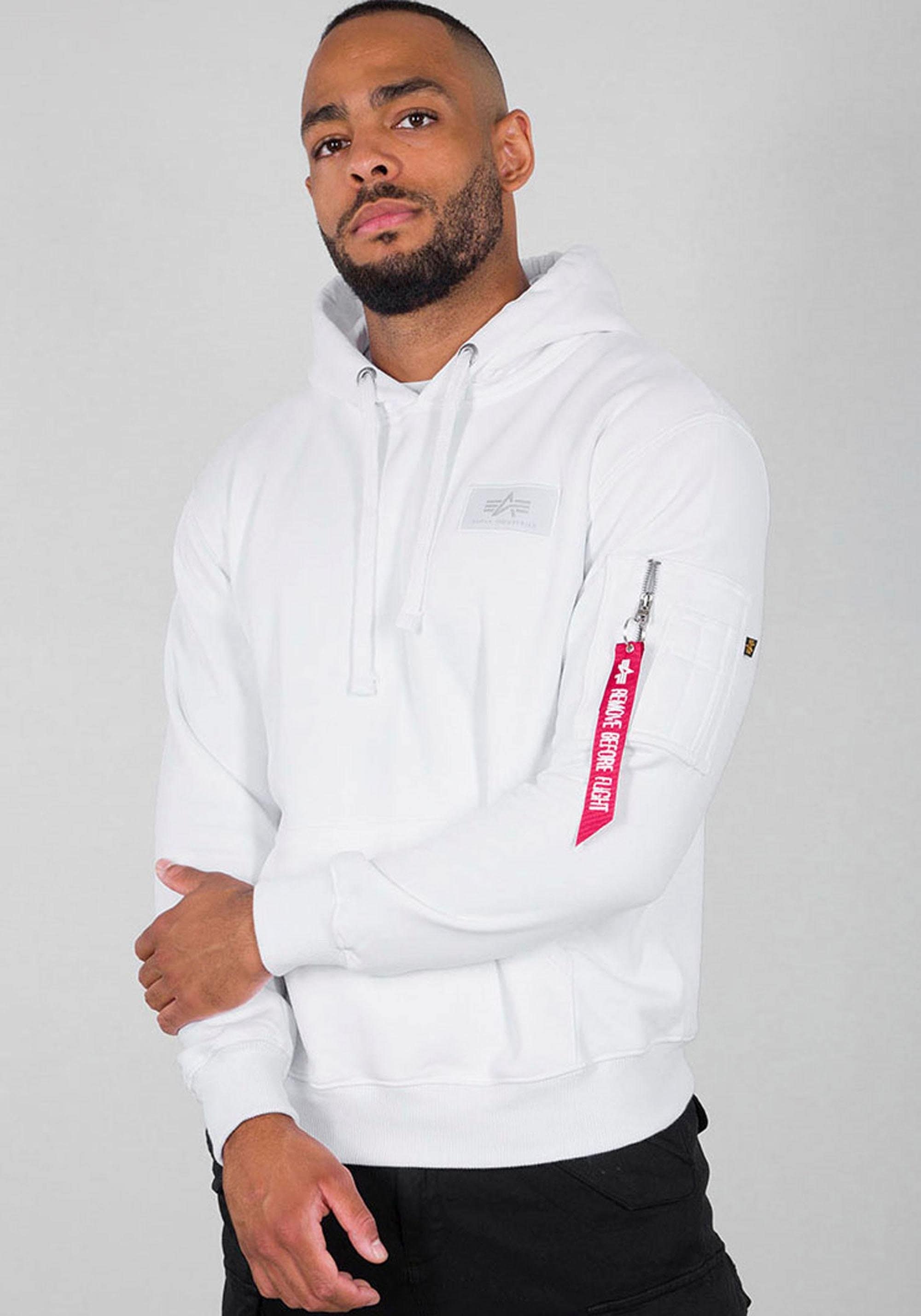 Alpha Industries Kapuzensweatshirt "BACK PRINT HOODY", Baumwollmischung, re günstig online kaufen
