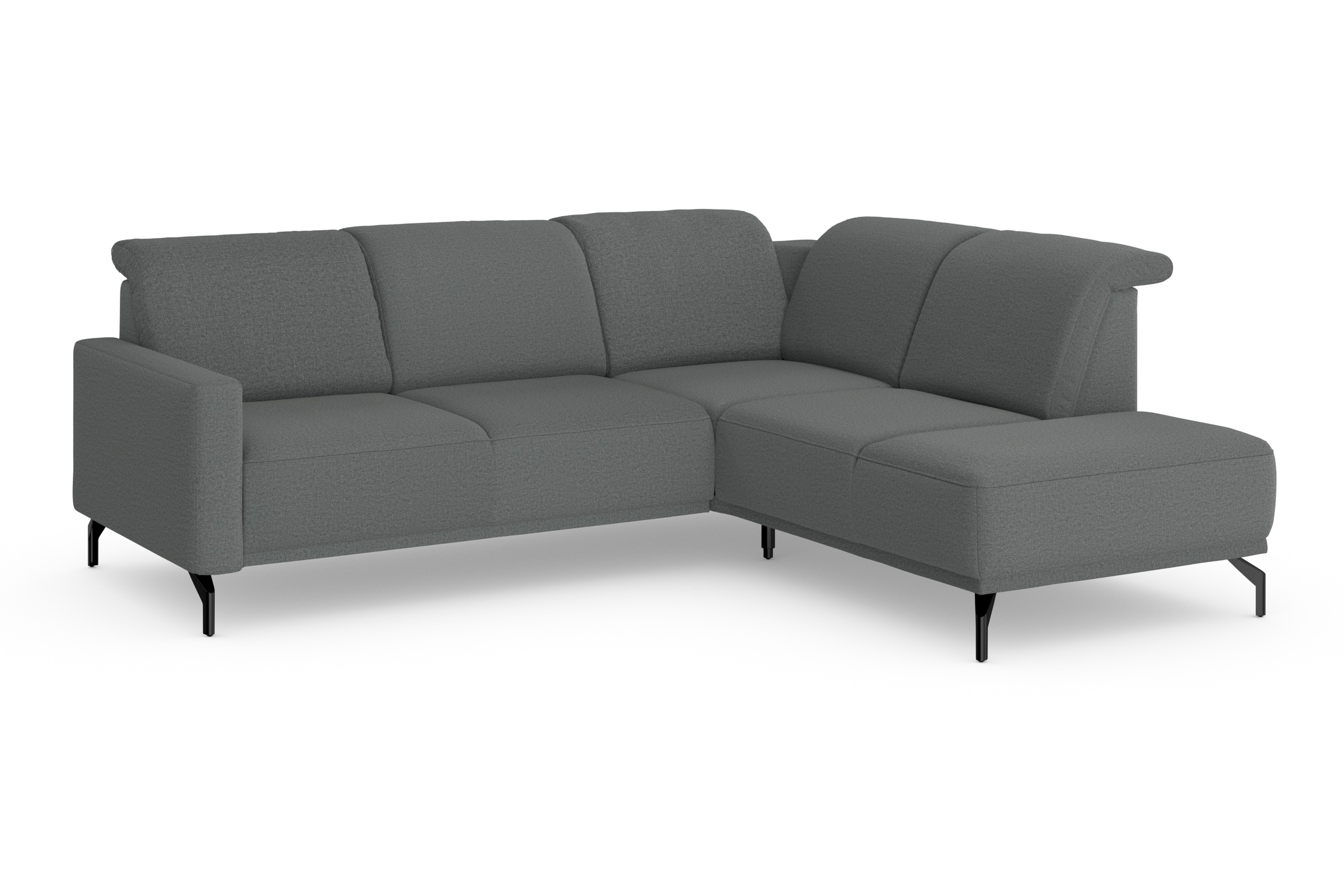 Thumbnail - sit&more Ecksofa "Bailando L-Form" wahlweise mit Kopfteilverstellung und Vorziehsitz, motorisch