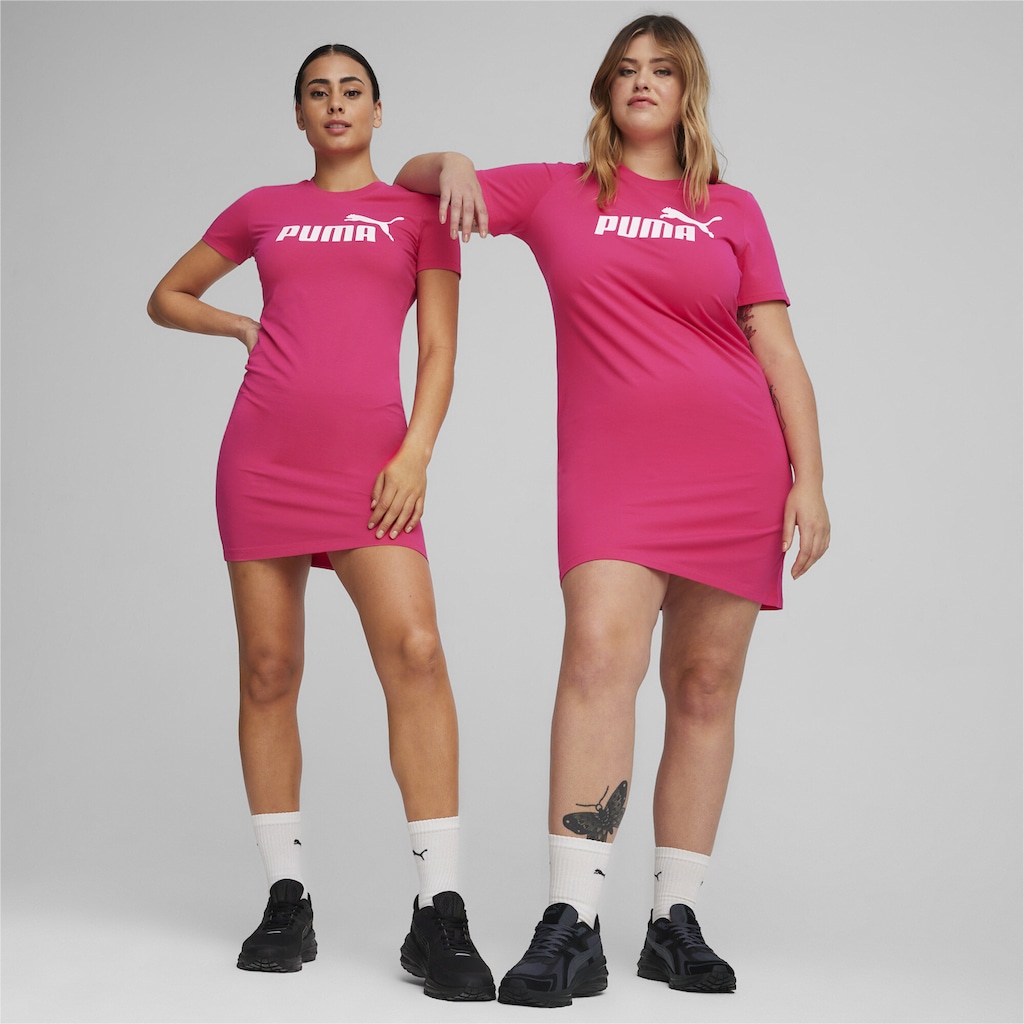 PUMA Sweatkleid »Essentials T-Shirt-Kleid mit schmaler Passform Damen«