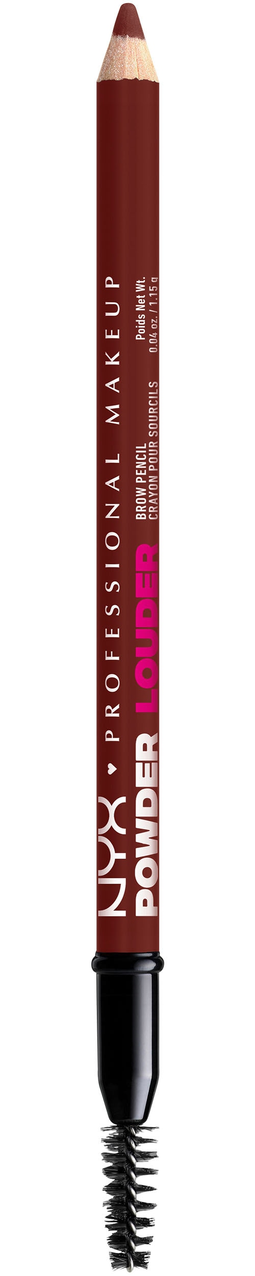 NYX Augenbrauenpflege »Makeup Powder Louder Brow Pencil«, mit Mikrofiber