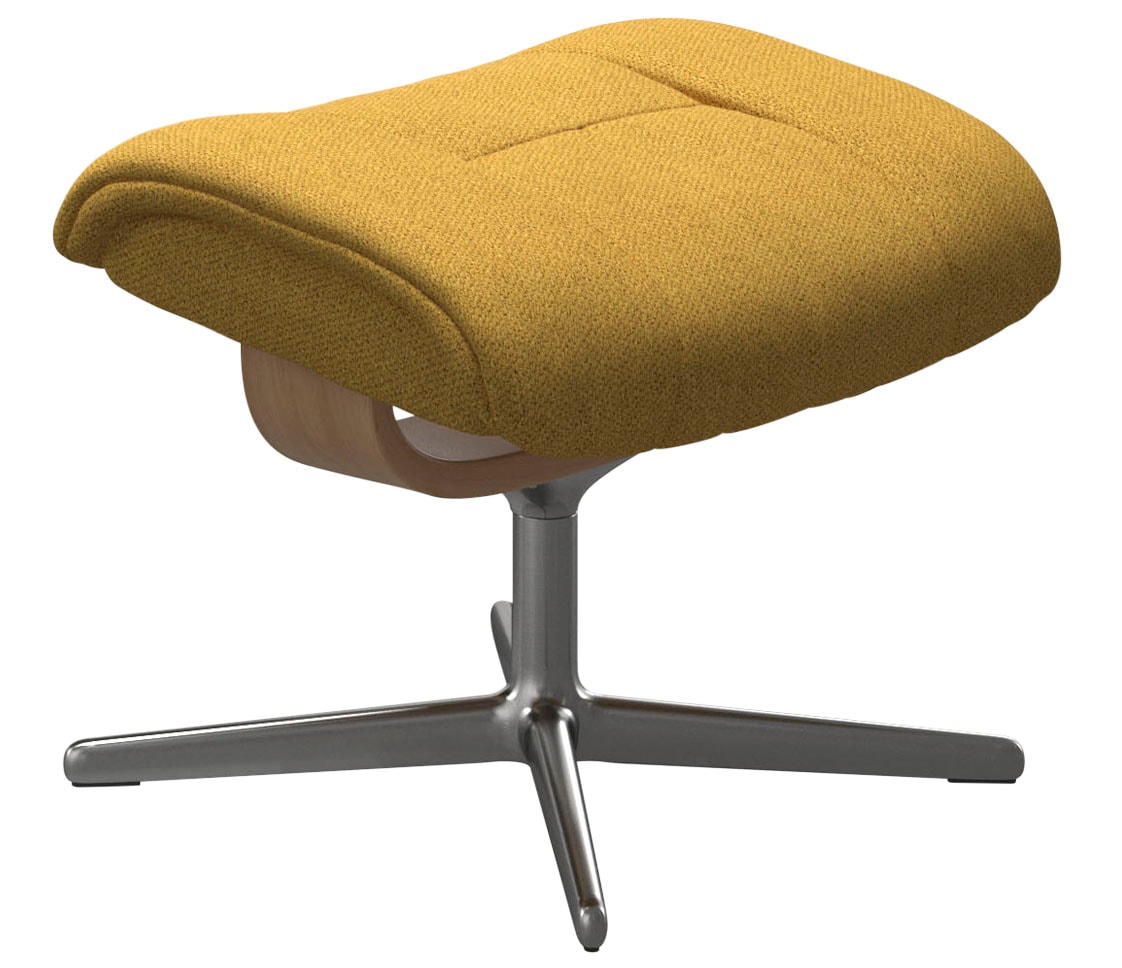 Stressless Fußhocker "Mayfair", mit Cross Base, Größe S, M & L, Holzakzent Eiche