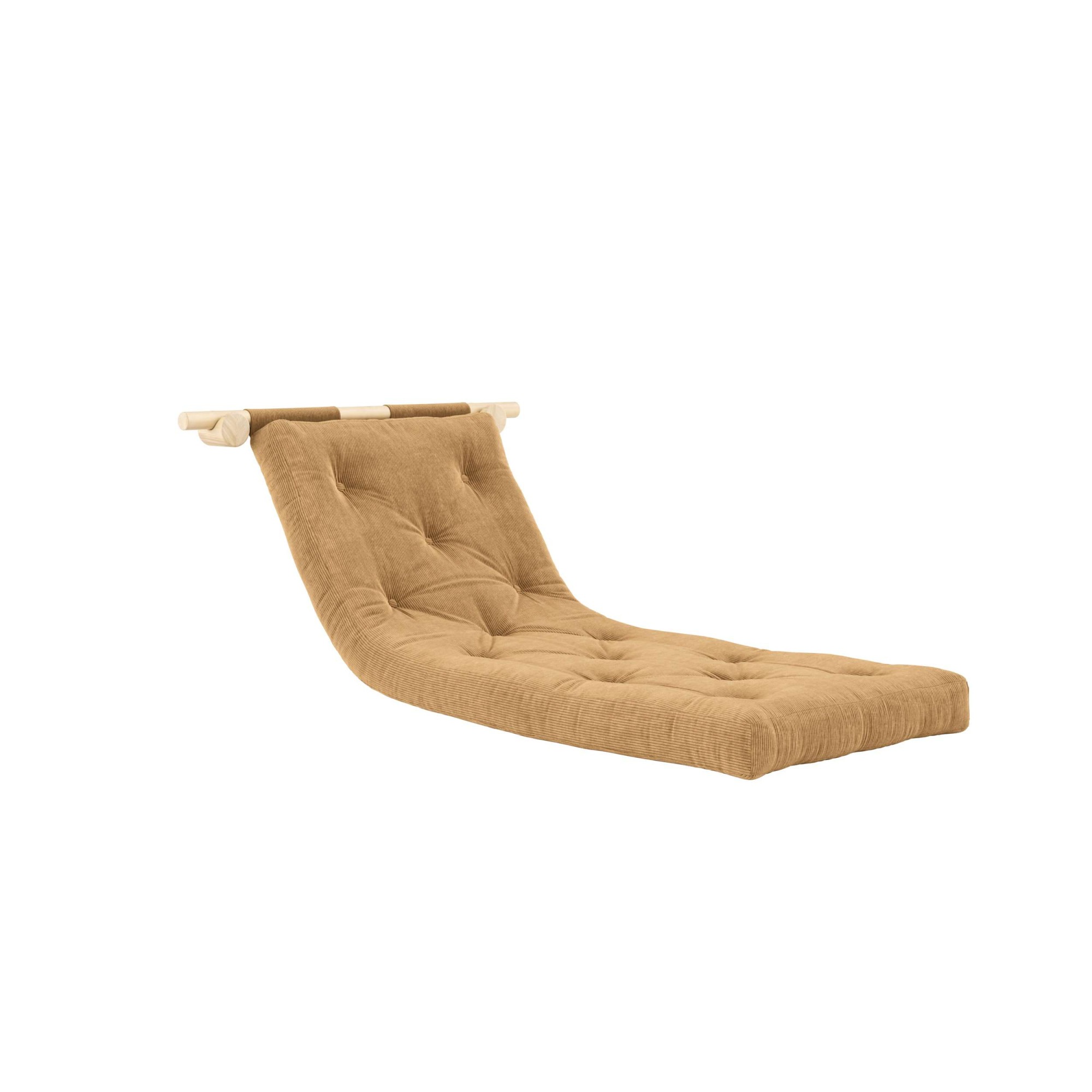 Karup Design Schlafsofa »Hooked Schlafsessel, Sitz- und Schlafplatz, Wandmontiert, platzsparend«, Futonmatratze inkl. Halterungsset aus FSC®-zertifiziertem Massivholz