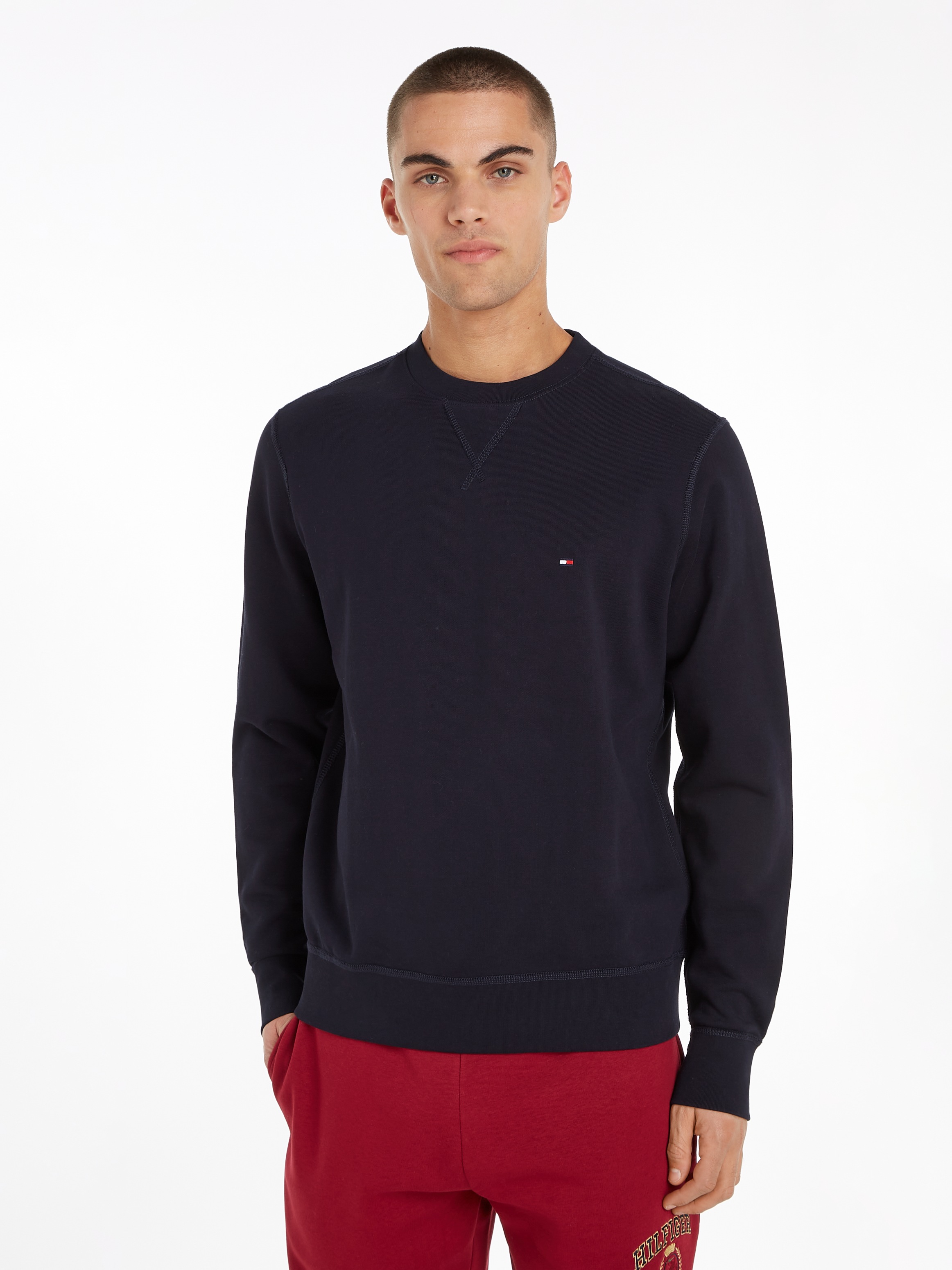 Tommy Hilfiger Sweatshirt "ESSENTIAL TERRY CREWNECK" günstig online kaufen