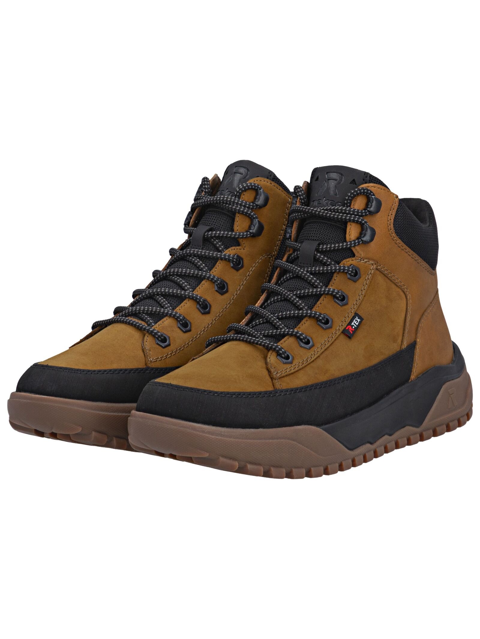 Rieker Lace-Up Boot Brown/Black Size 45 3
