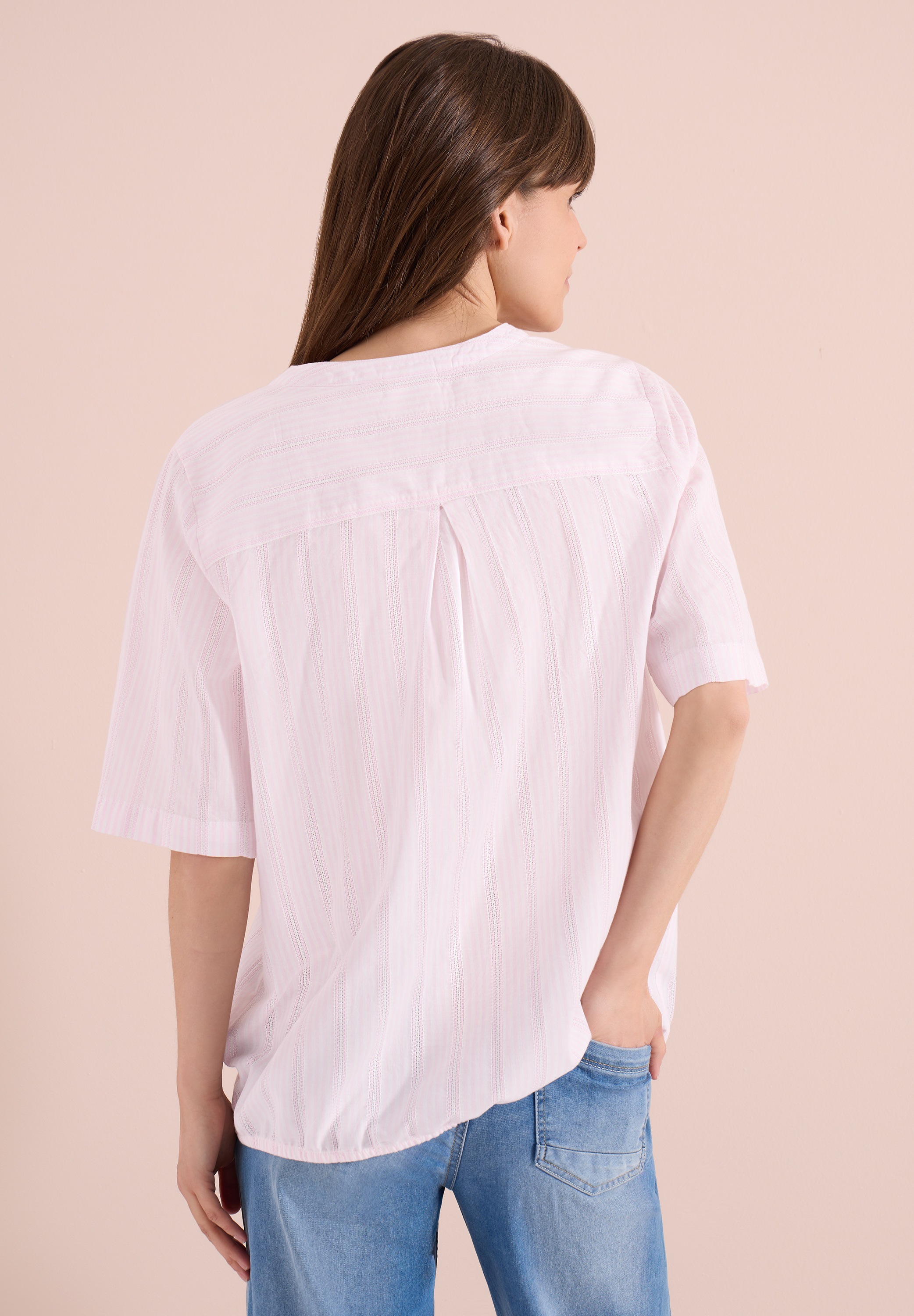 Cecil Shirtbluse aus reiner Baumwolle günstig online kaufen