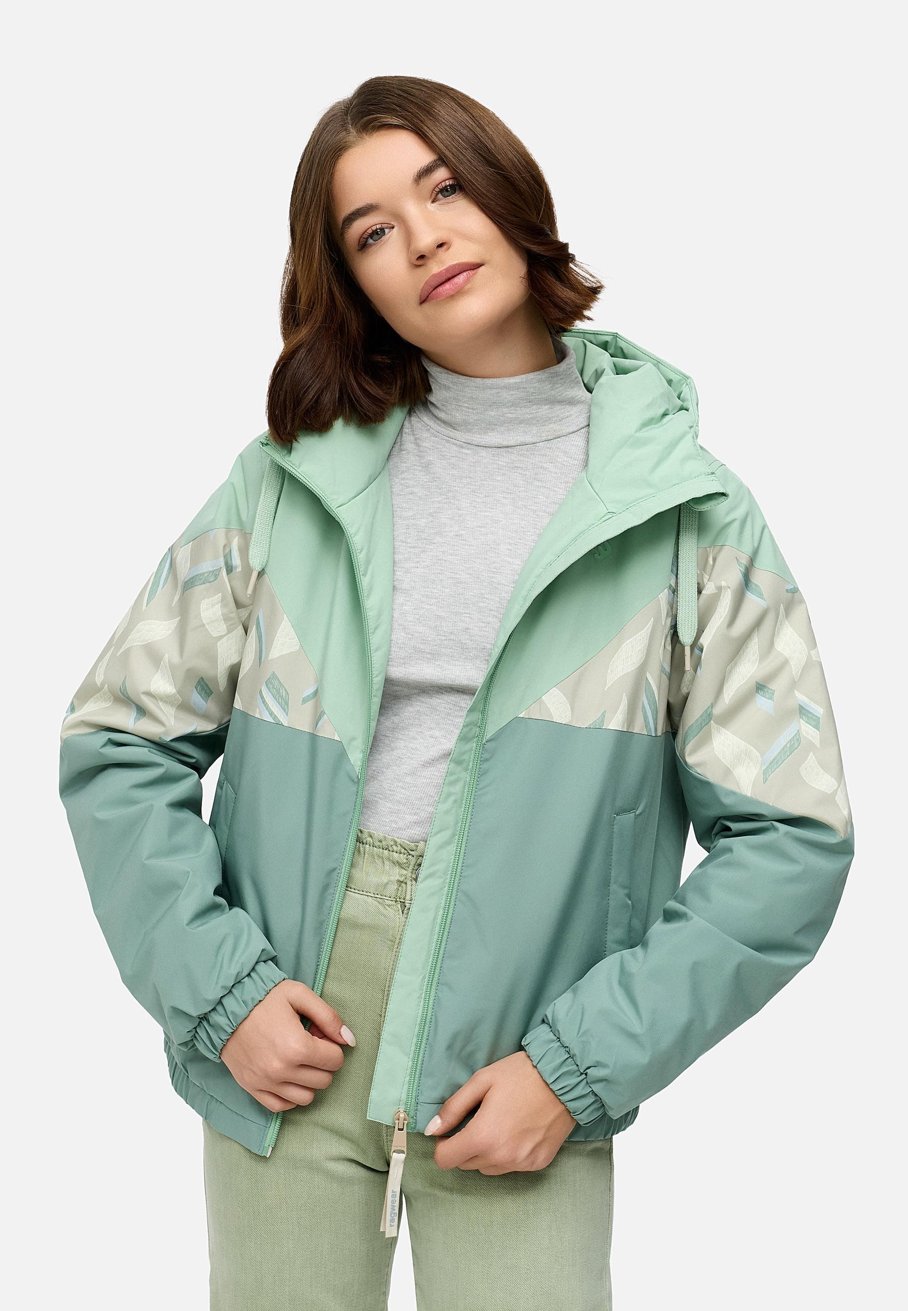 Ragwear Regenjacke »Rochele Warm YOUMODO«, mit Kapuze, wasserdichte Damen Funktionsjacke mit Kapuze