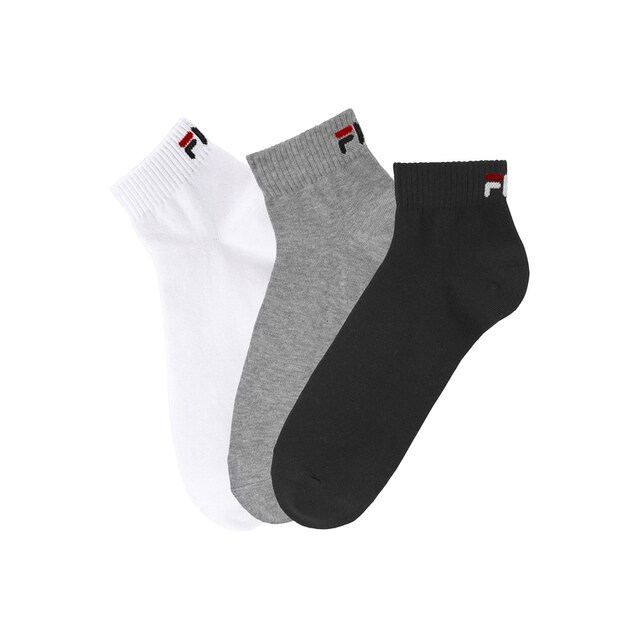 Fila Kurzsocken, (3 Paar), mit Logostickerei bestellen | BAUR