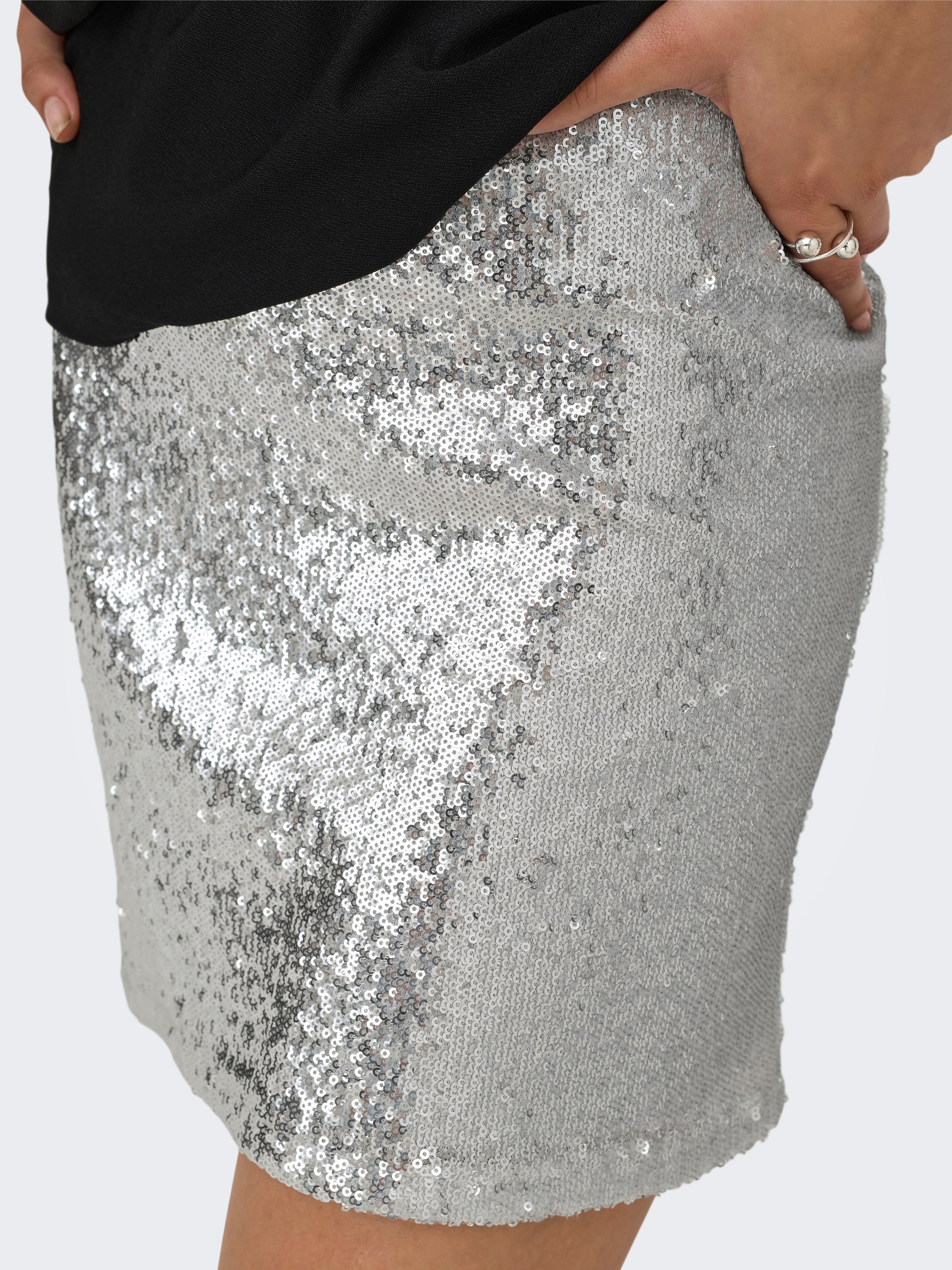 ONLY Paillettenrock »ONLSIMONE SHORT SEQUINS SKIRT JRS«