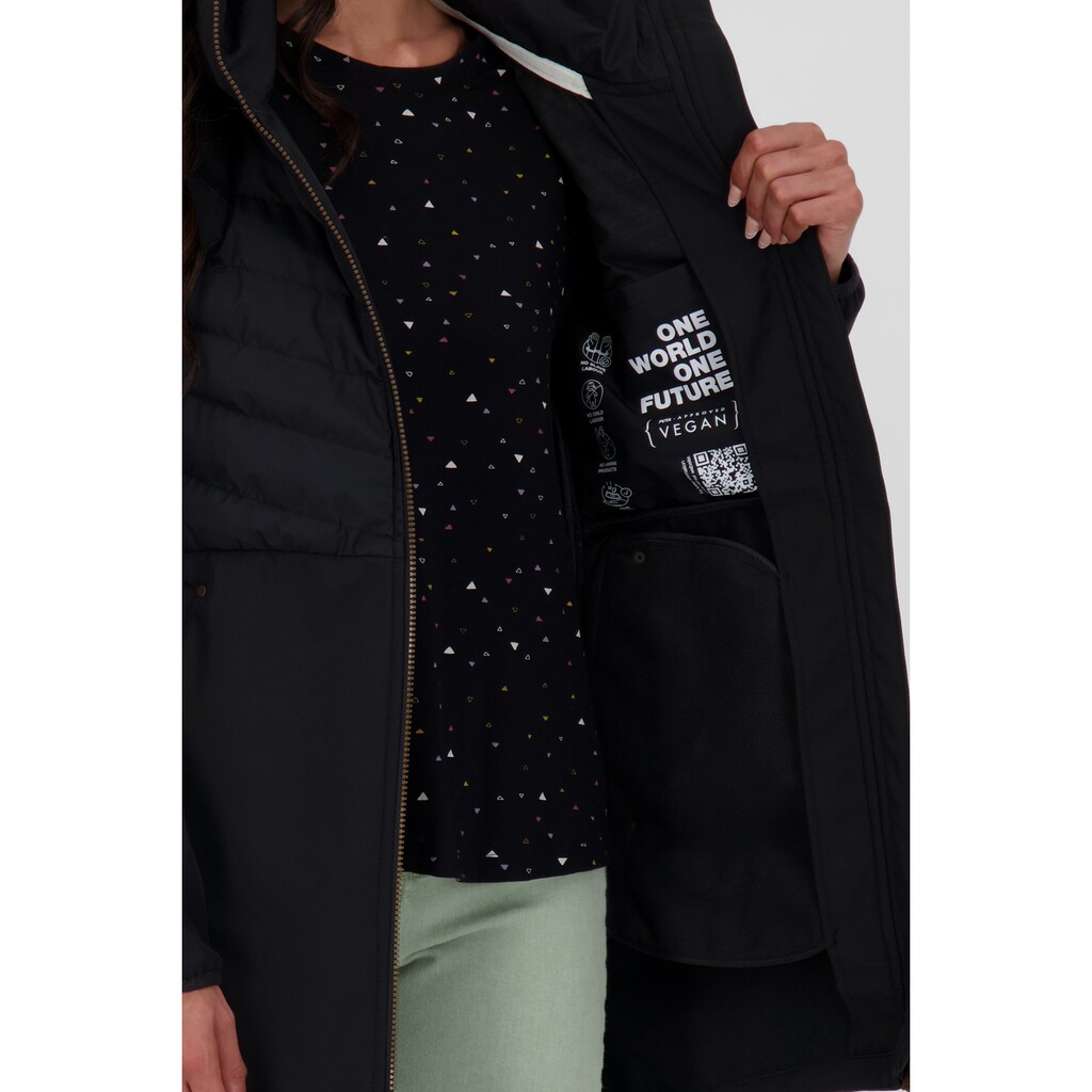 Alife & Kickin Winterjacke »MoiraAK A Hybrid Damen Winterjacke, gefütterte Jacke«