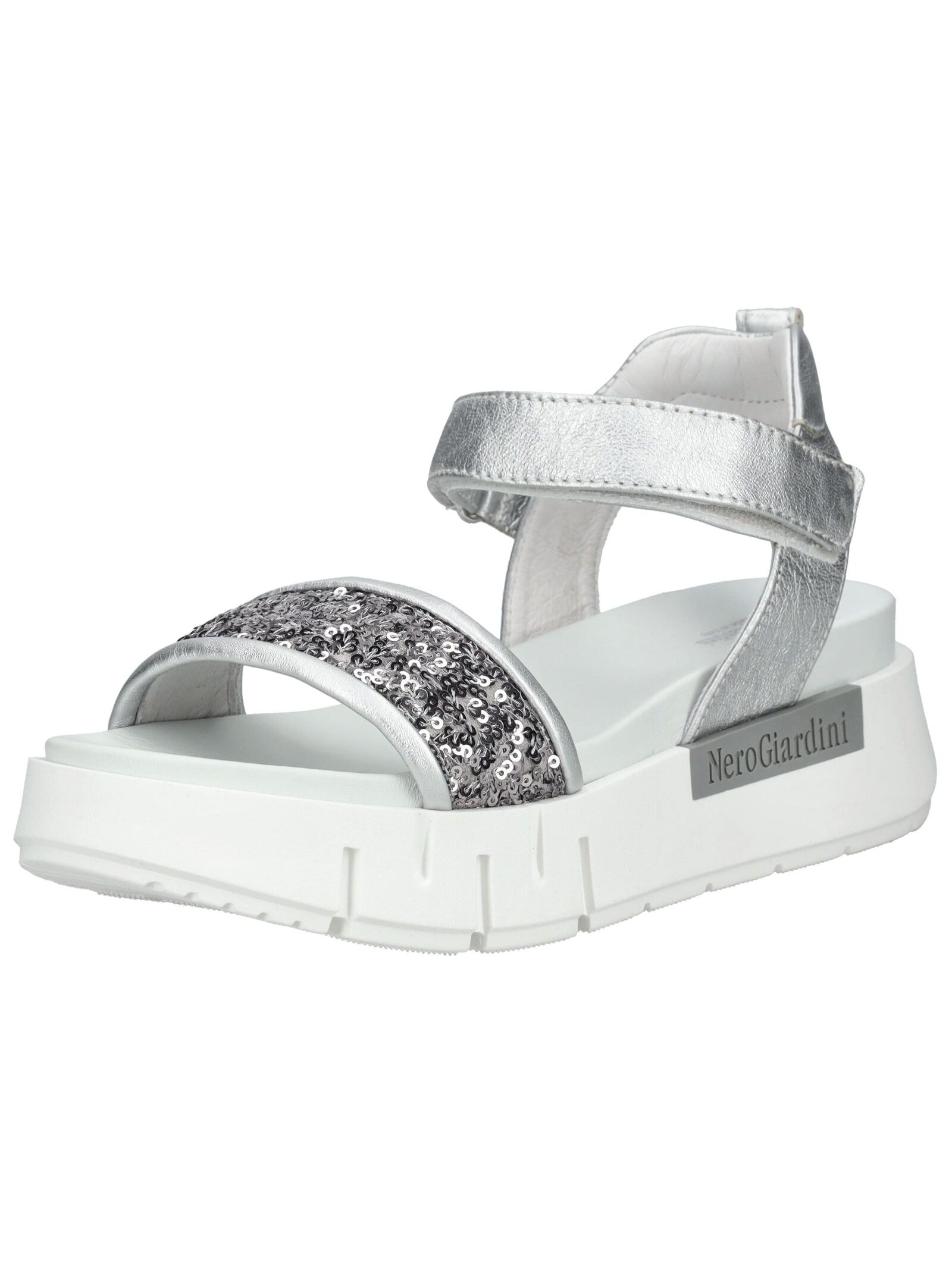 Nero Giardini Riemchensandale "Nero Giardini Sandalen Lederimitat/Textil" günstig online kaufen