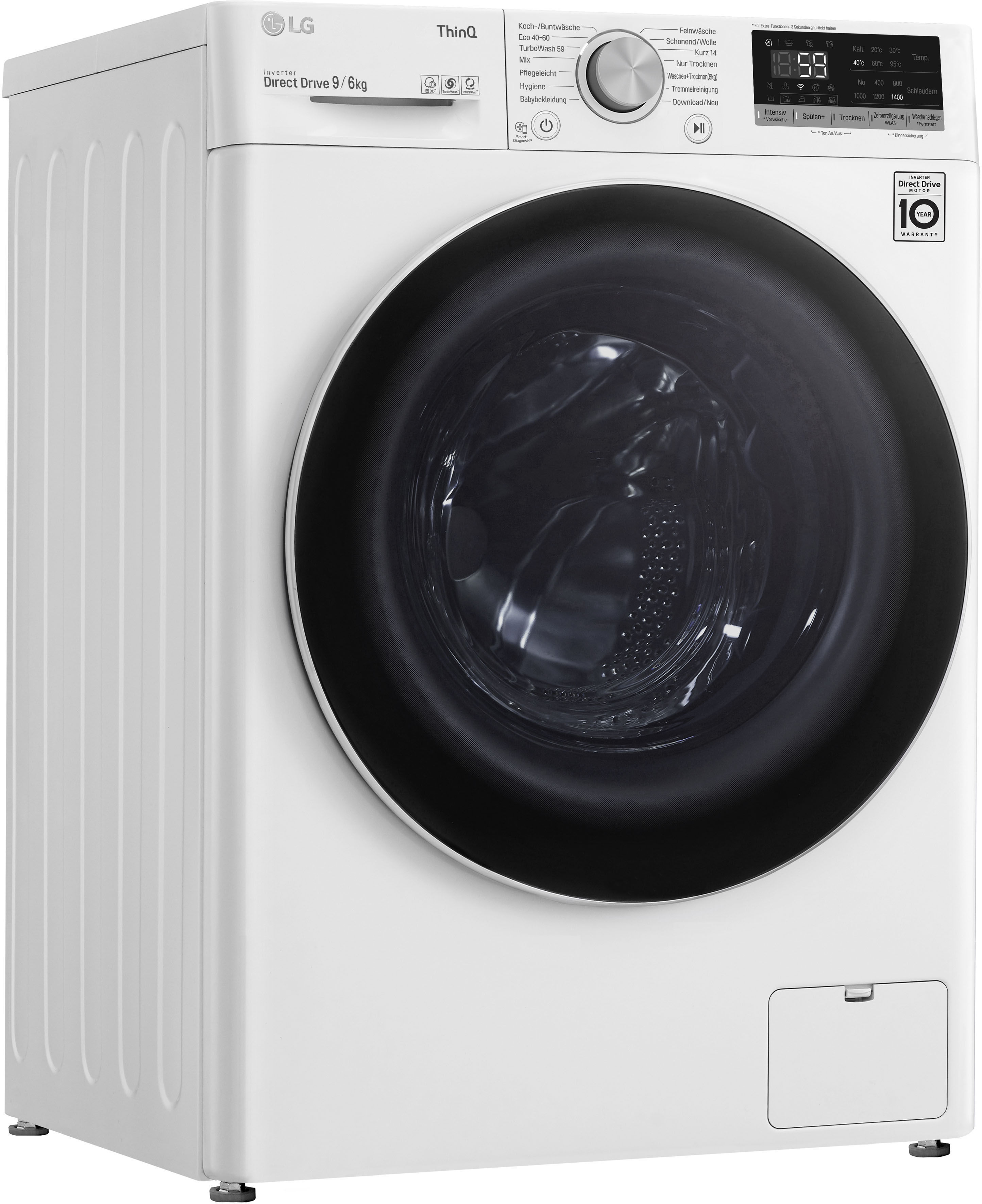 Waschtrockner »V5WD96TW0«, AquaLock® Vollwasserschutz