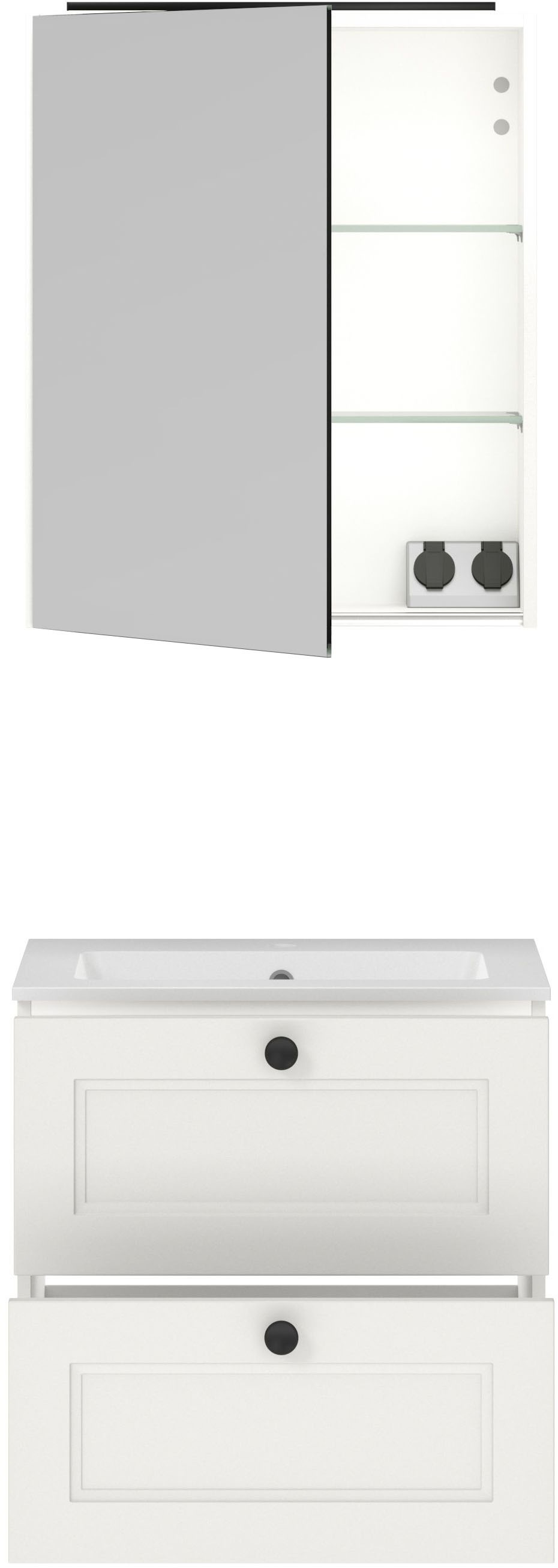 nobilia® Badmöbel-Set »Cascada«