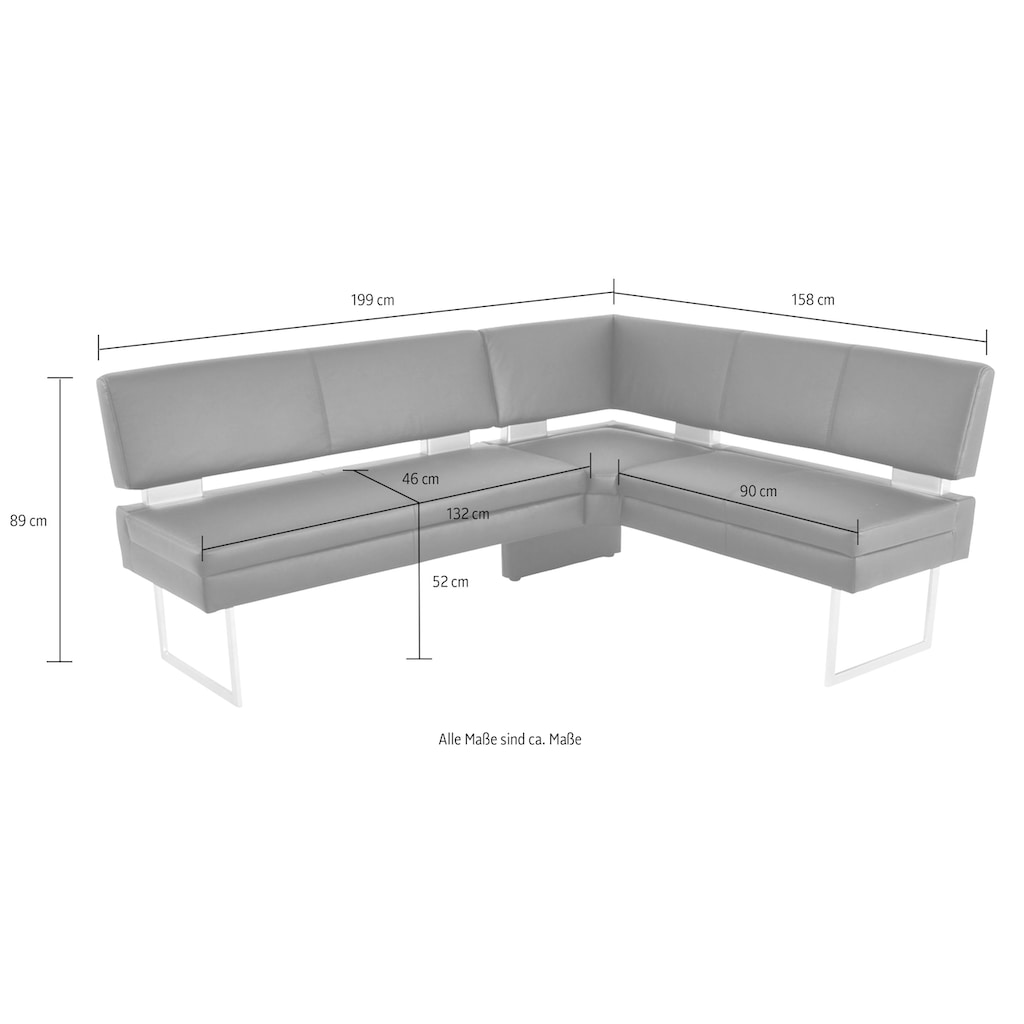 K+W Komfort & Wohnen Eckbank