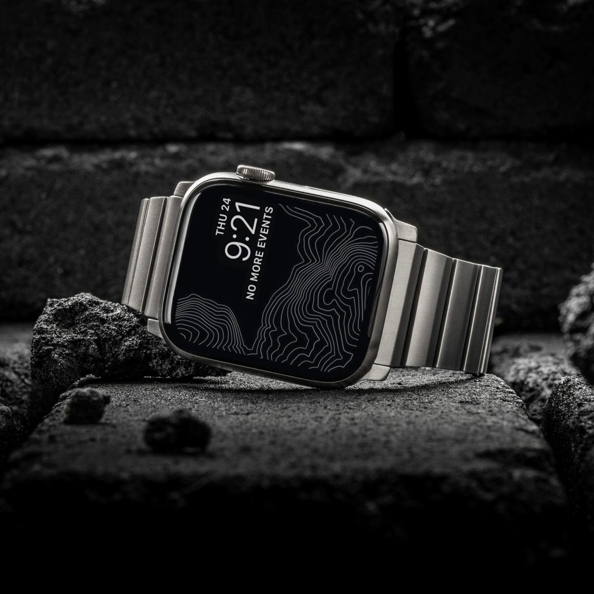 Nomad Smartwatch-Armband »Strap Titanium V2 42/44/45/49mm«