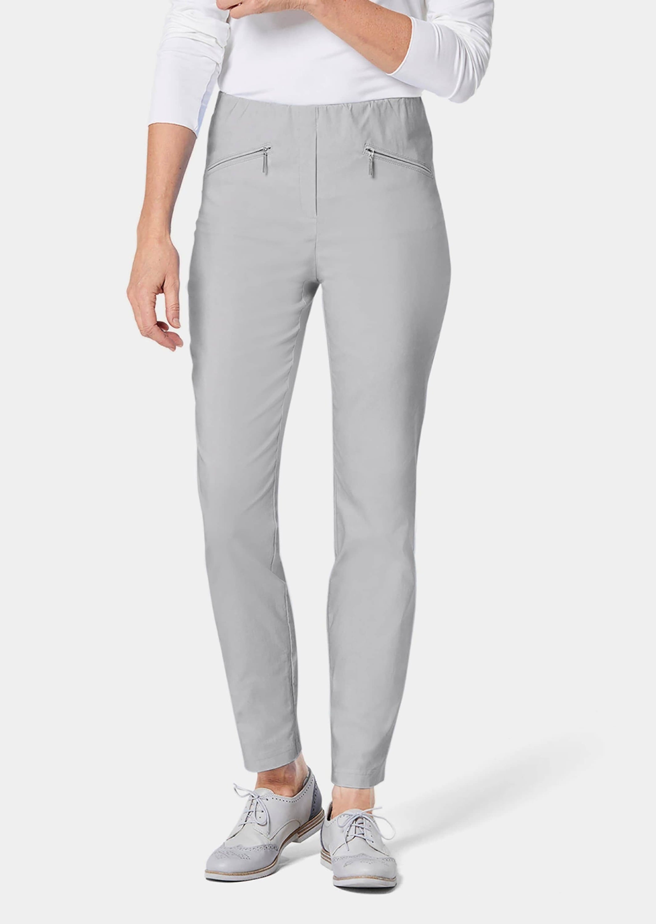GOLDNER 2-in-1-Hose »Bengalinhose LOUISA Superelastische Hose LOUISA mit Reißverschlusstaschen«