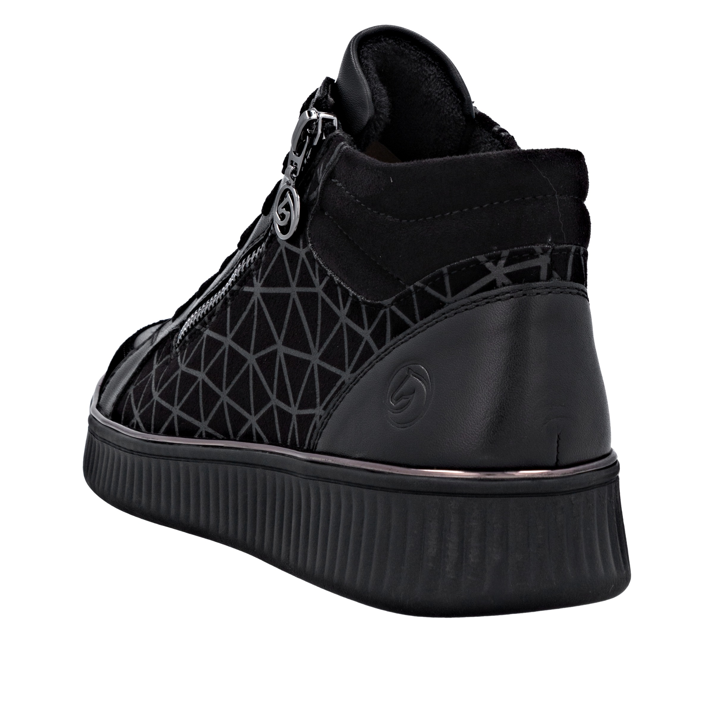 Remonte Sneakerboots  Schnürboots, Stiefelette mit seitlichem Reißverschluss