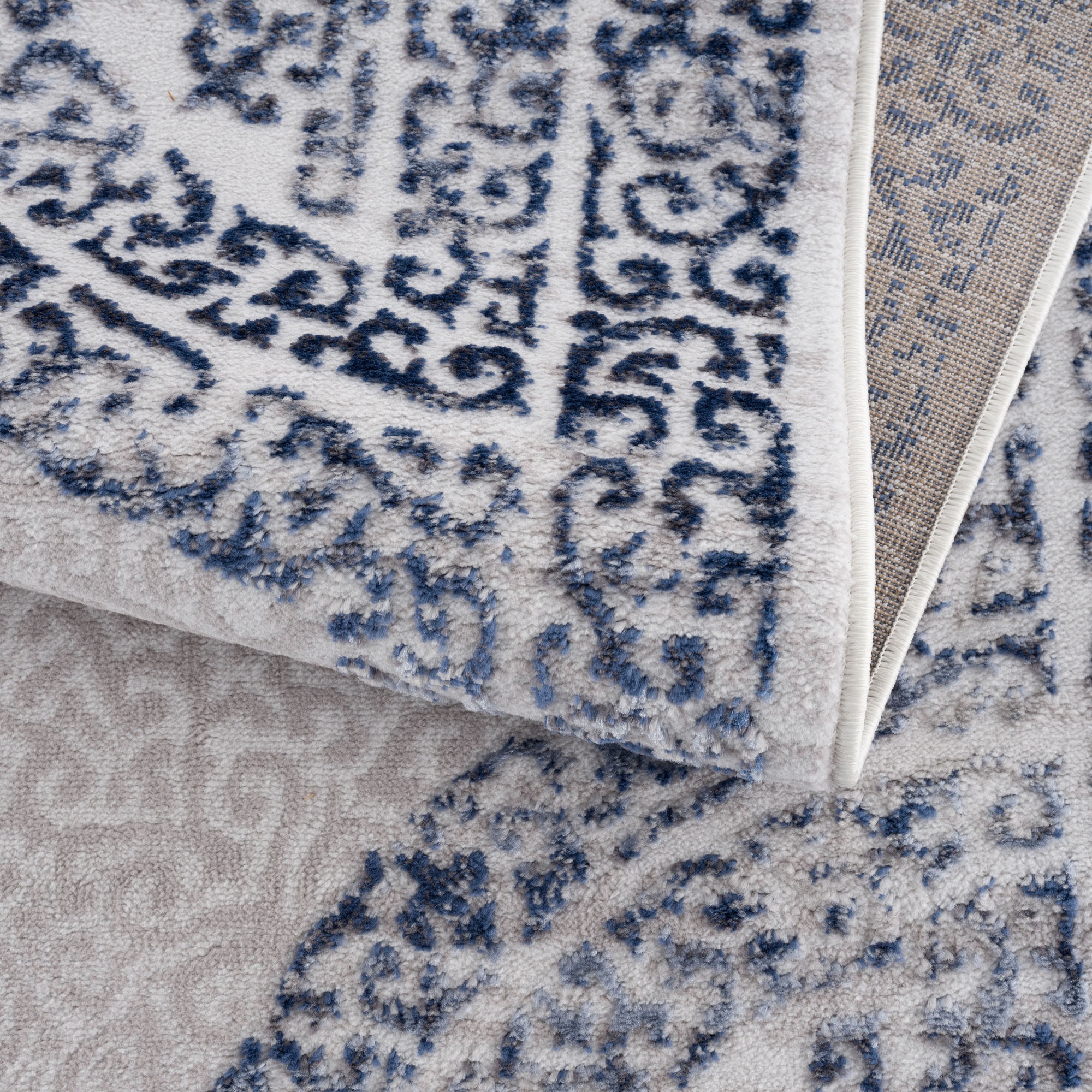 Sanat Teppich »Evra 7001«, rechteckig, 22 mm Höhe, Wohnzimmer, Kurzflor, modern
