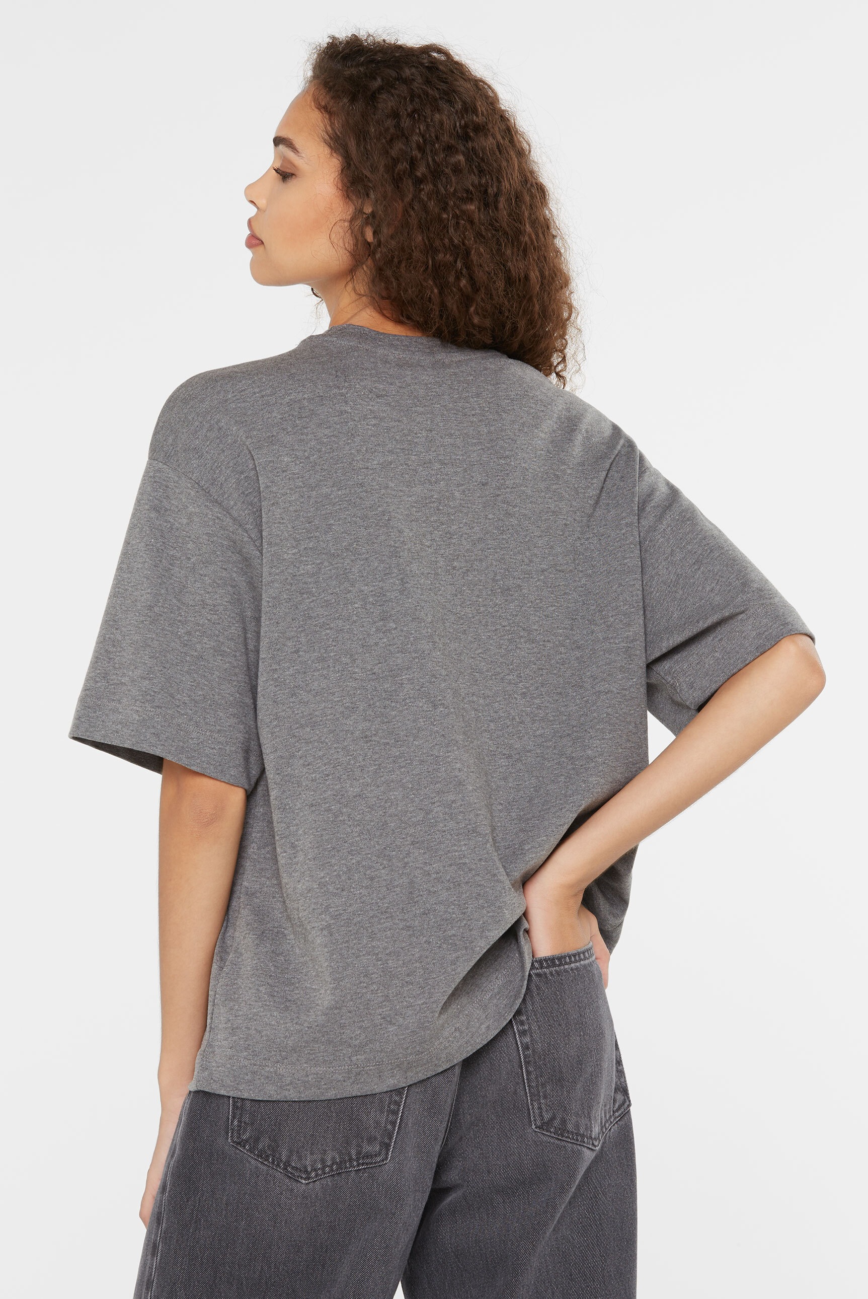 SENSES.THE LABEL Rundhalsshirt mit Baumwolle