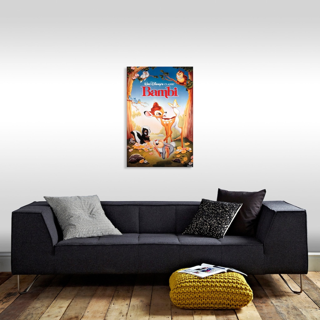 Art for the home Leinwandbild »Bambi«, Disney