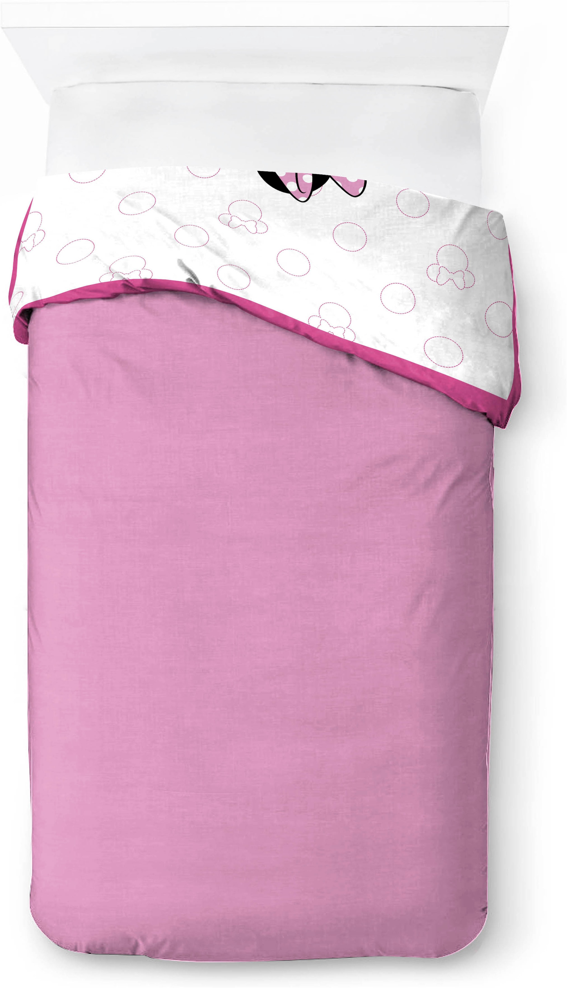 Disney Kinderbettwäsche »Disney Minnie Mouse XOXO« 2 100% Baumwolle