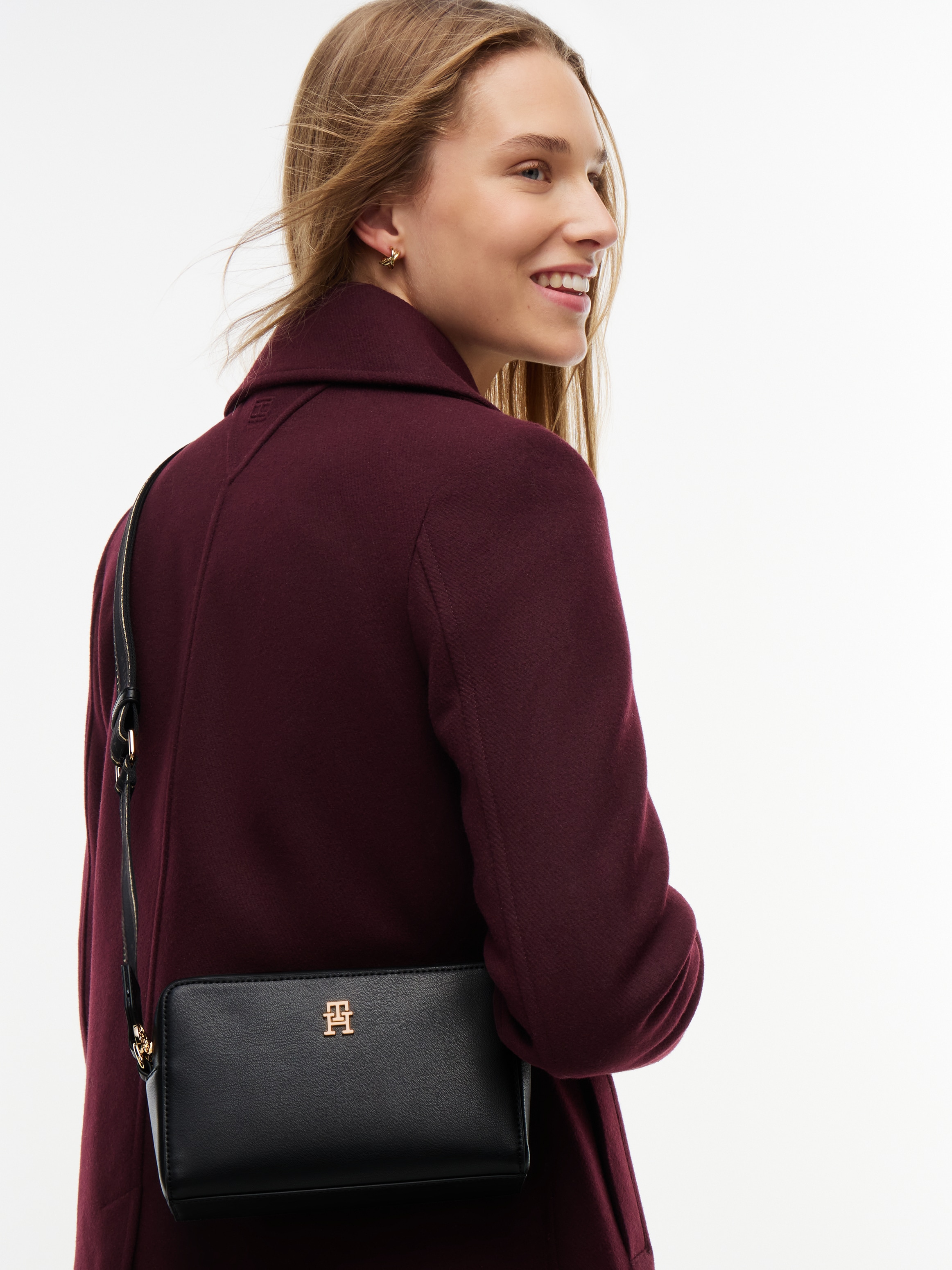 Tommy Hilfiger Mini Bag »TH JOY CAMERA BAG« kleine Umhängetasche, Crossbody Bag, Schultertasche im eleganten Look