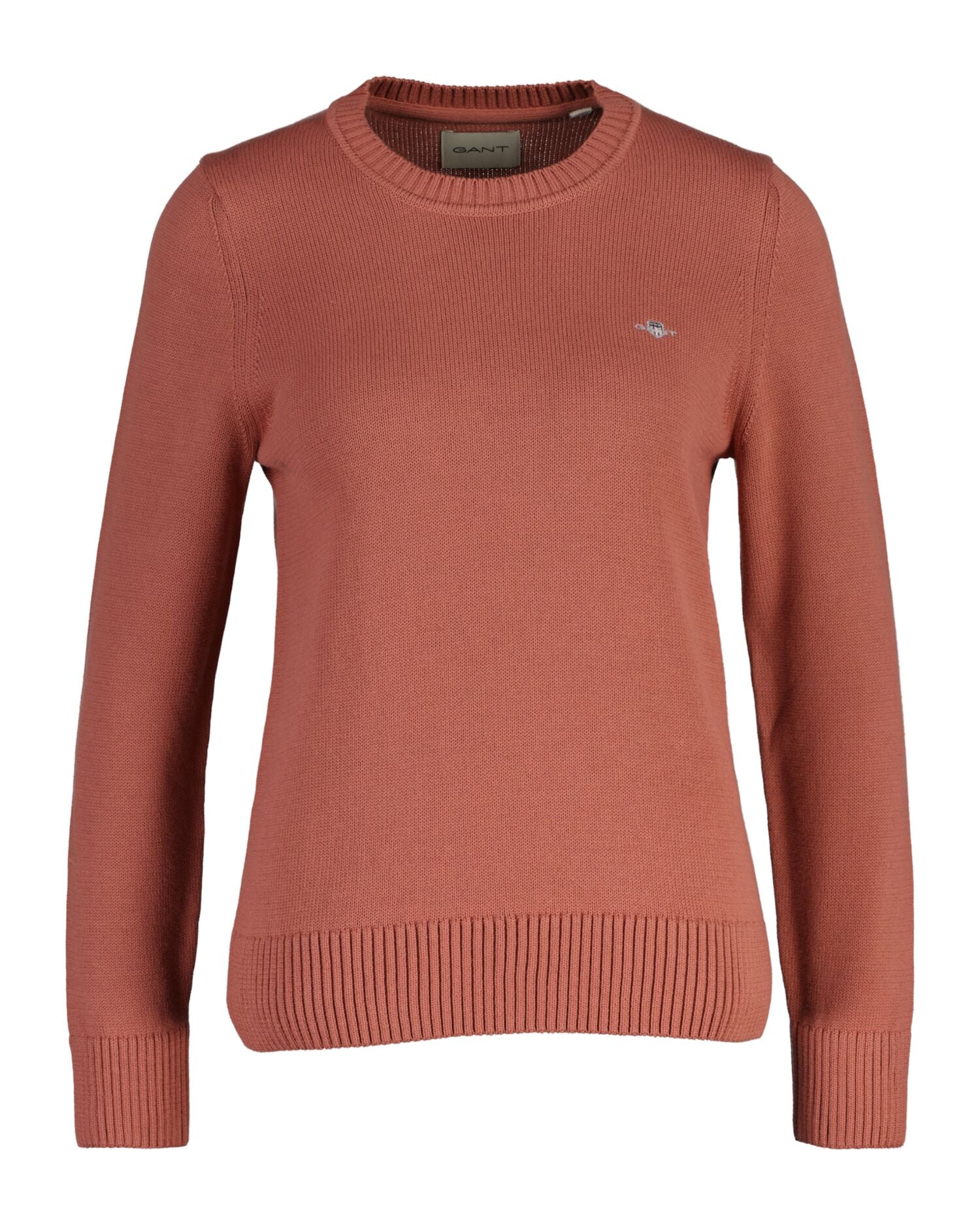 Gant Rundhalspullover "CLASSIC COTTON C-NECK", mit Zopfstrickmuster günstig online kaufen
