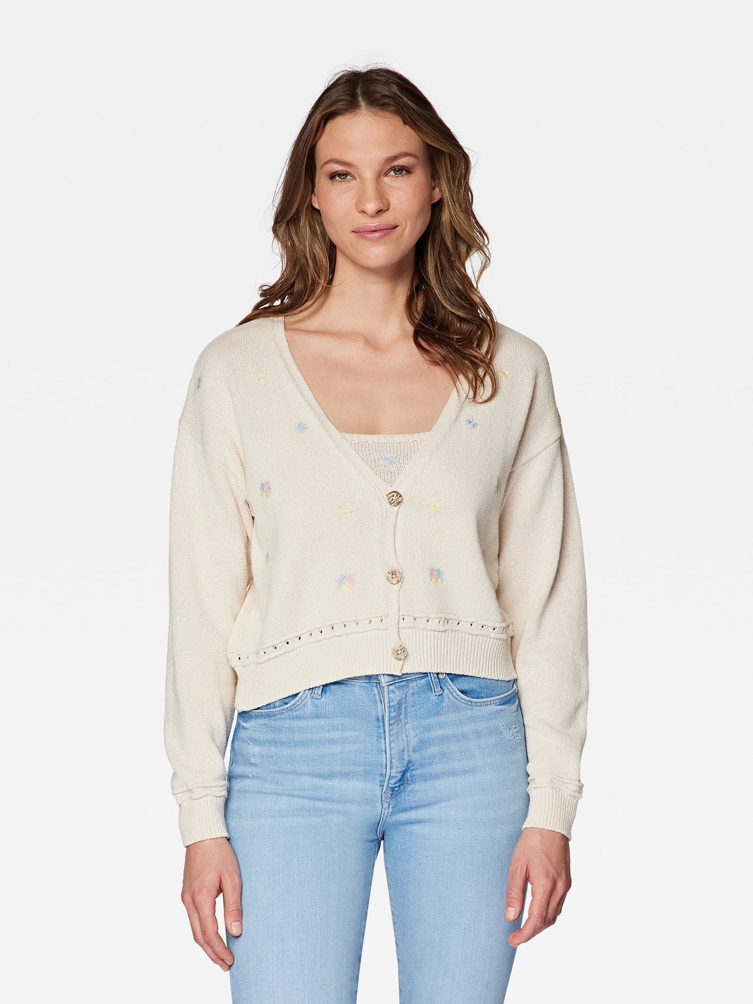 Mavi Strickfleecejacke »CARDIGAN«, ohne Kapuze, Cardigan aus Strick