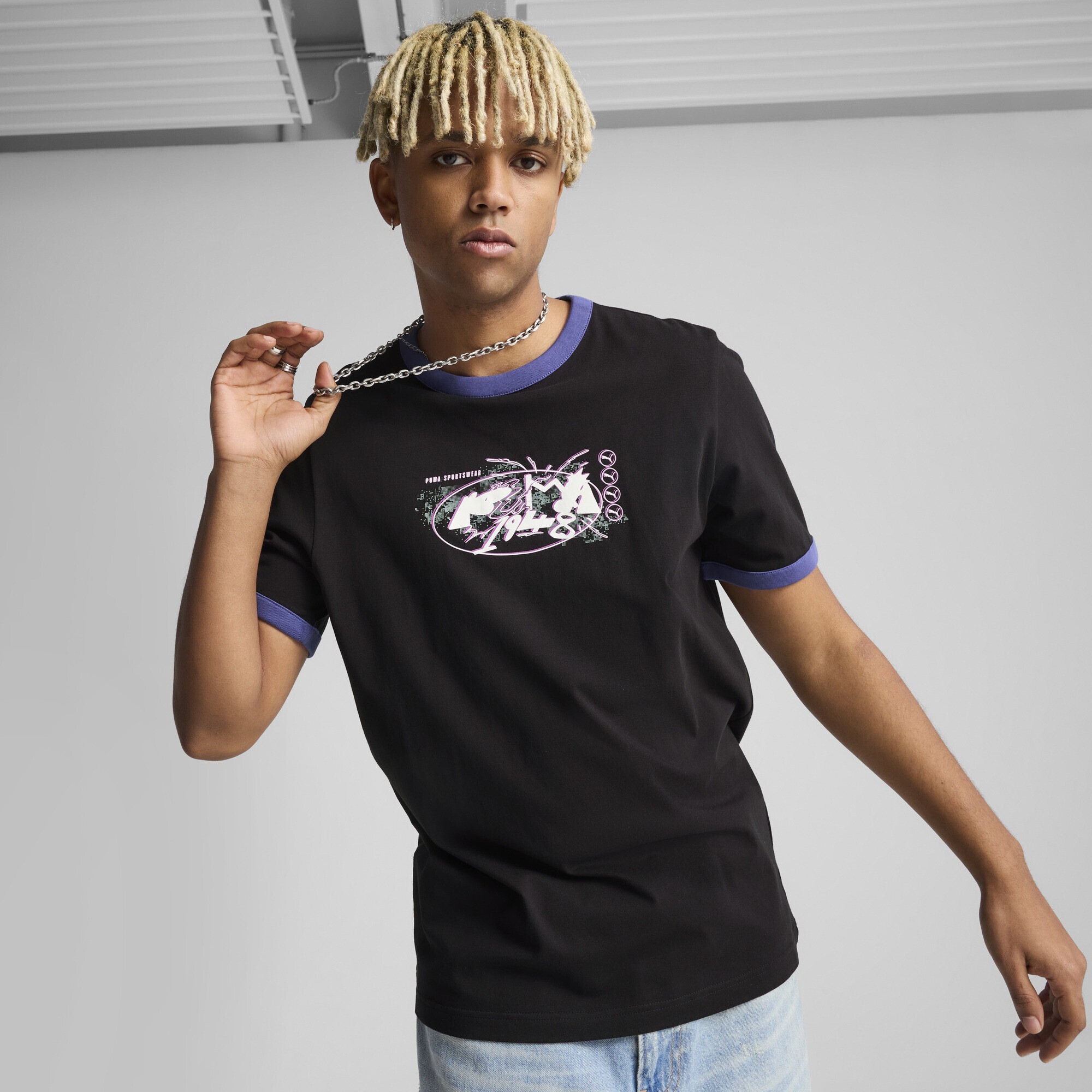 PUMA T-Shirt »FUTURE.PUMA.ARCHIVE Ringer-T-Shirt mit Grafik Herren«