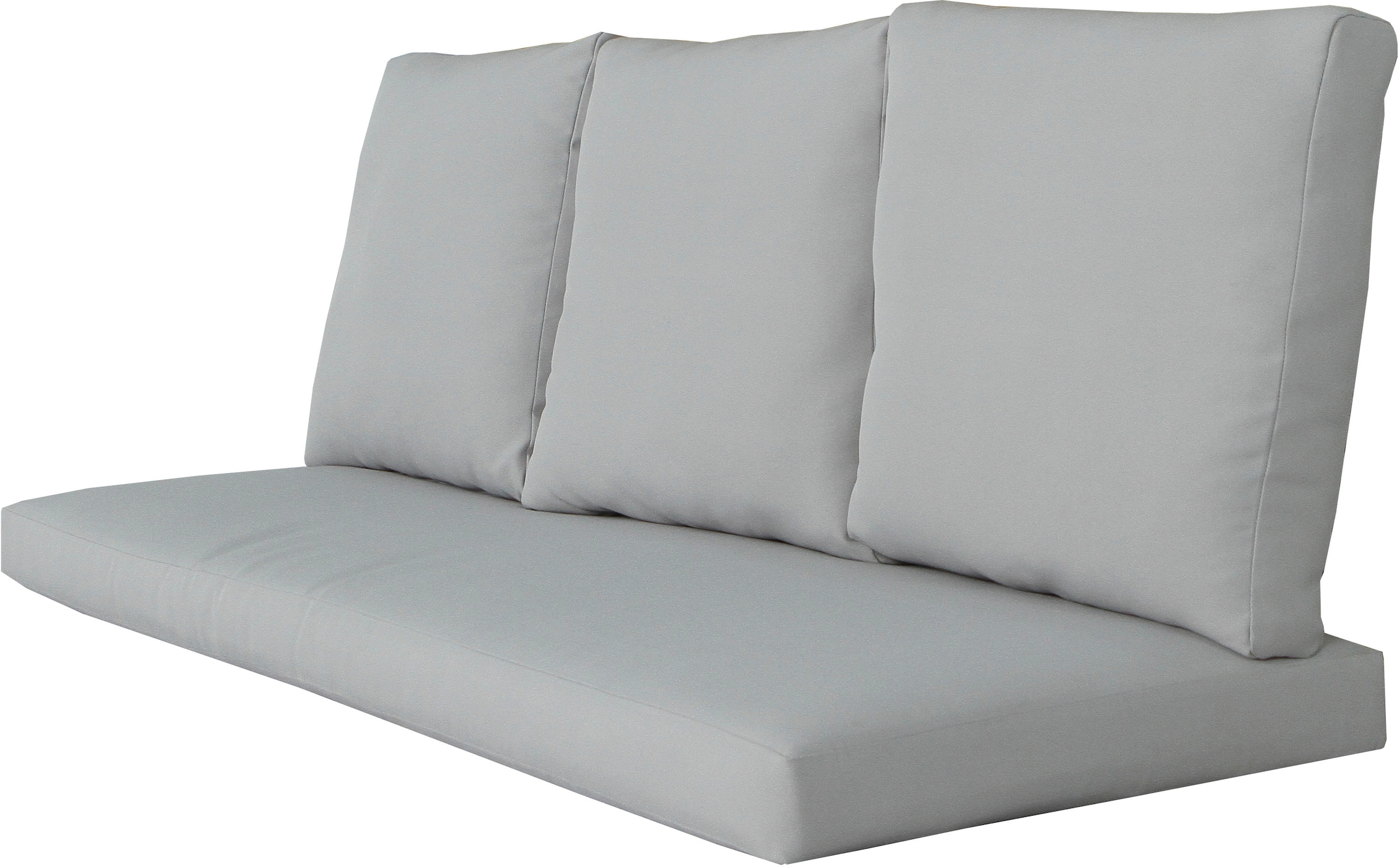 KONIFERA Garten-Essgruppe »Salamanca« Set, 3erBank, 2x Sessel,1x Bank,1x Tisch,4x Sitzauflagen,5x Rückenauflagen, 14 tlg. tlg. bestehend aus 2 Sesseln, 1 Tisch, 1 Bank, 1 Sofa und Auflagekissen