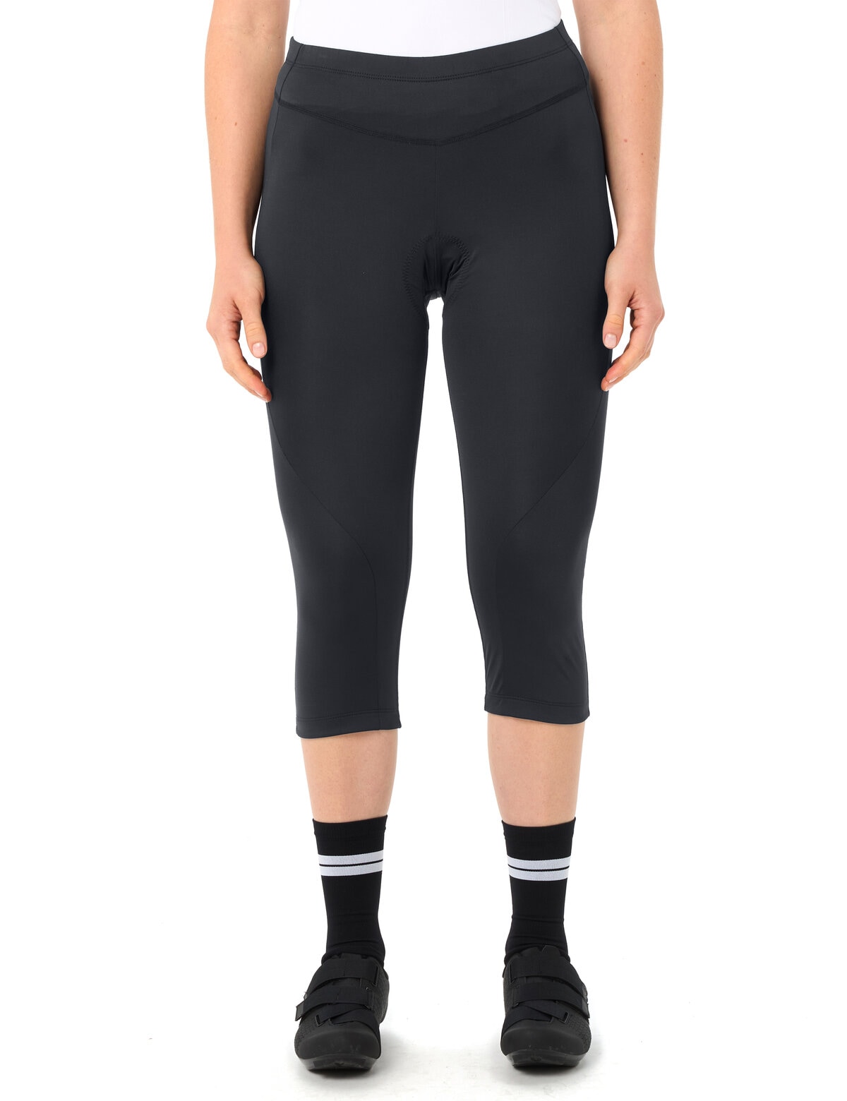 VAUDE Fahrradhose "WOMENS MATERA 3/4 TIGHTS" für vielseitige Sport- und Outdooraktivitäten, bequemer Sitz