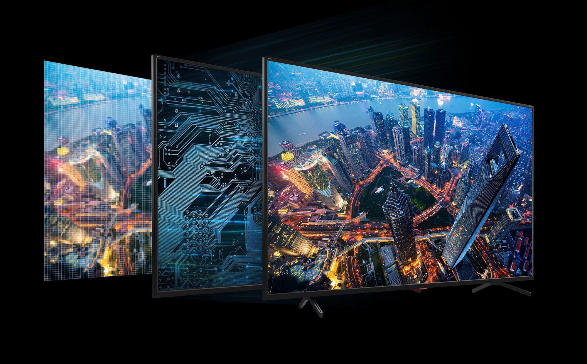»4T-C50FK2EL2NB«, LED-Fernseher Smart-TV 126 Sharp Ultra BAUR cm/50 HD, | Zoll, 4K